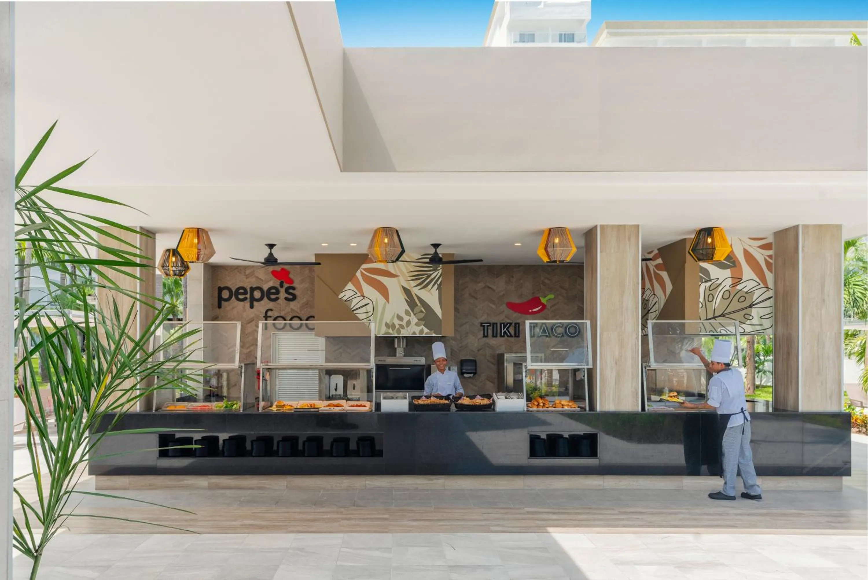 Food in Riu Caribe - All Inclusive