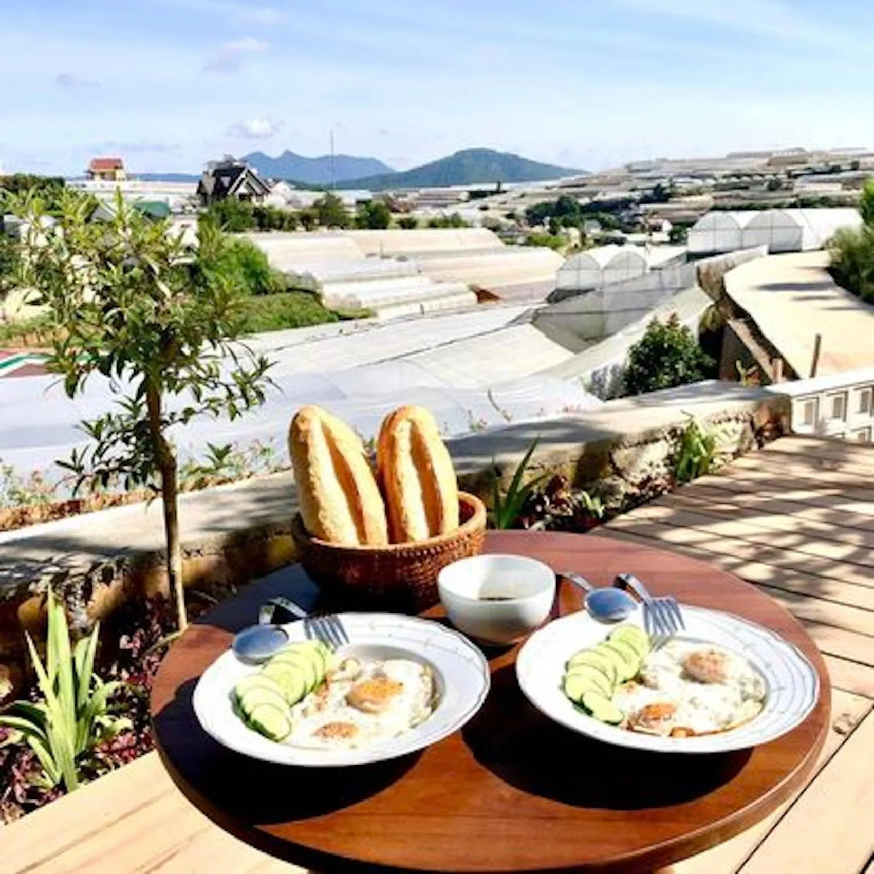 Breakfast in Nhà Sói Homestay Da Lat