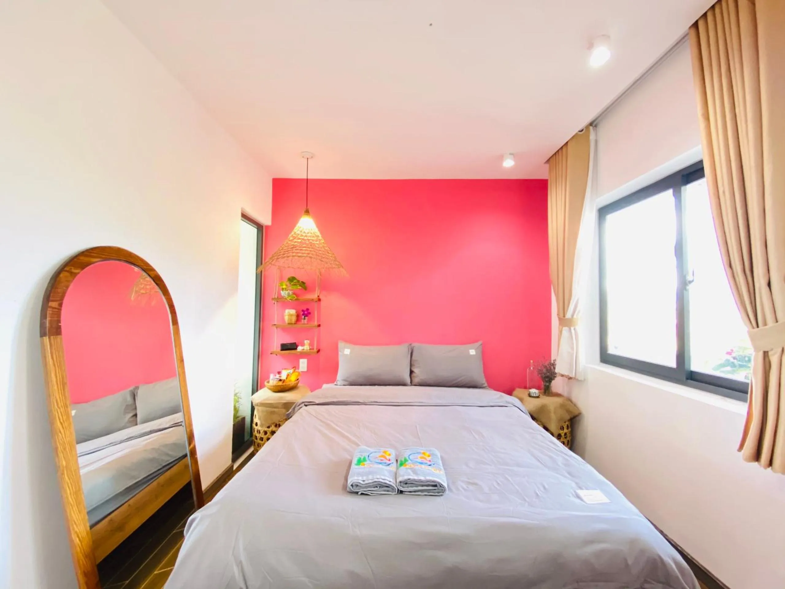 Bedroom, Bed in Nhà Sói Homestay Da Lat