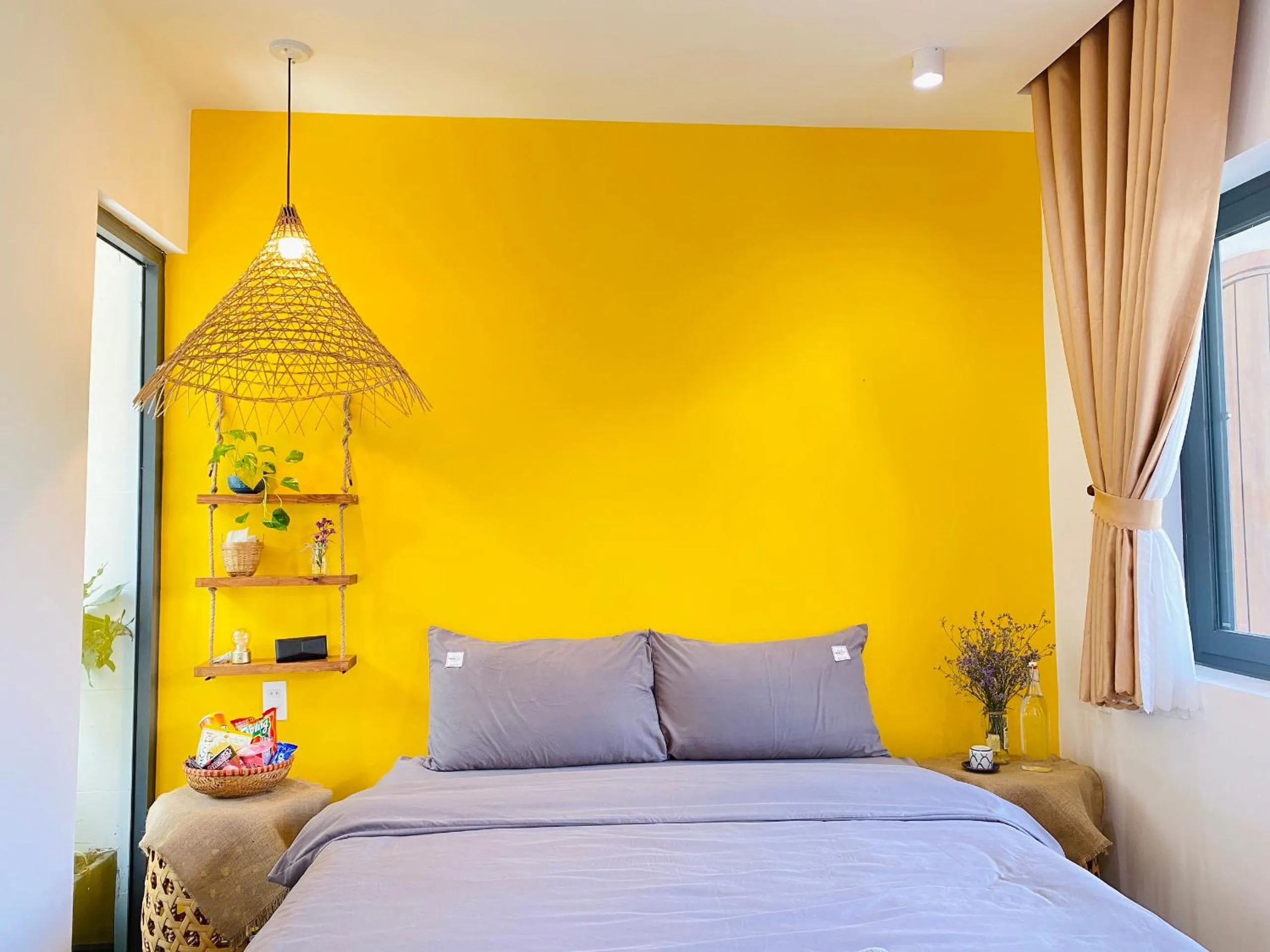 Bedroom, Bed in Nhà Sói Homestay Da Lat