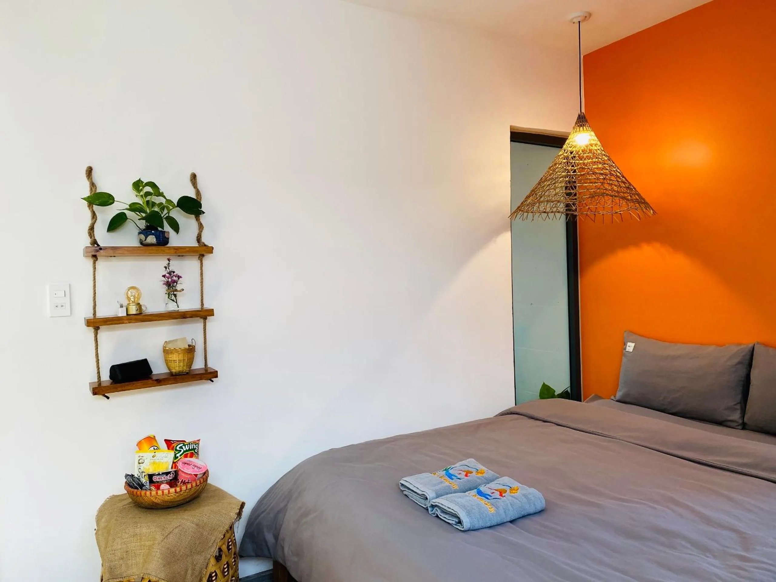 Bed in Nhà Sói Homestay Da Lat