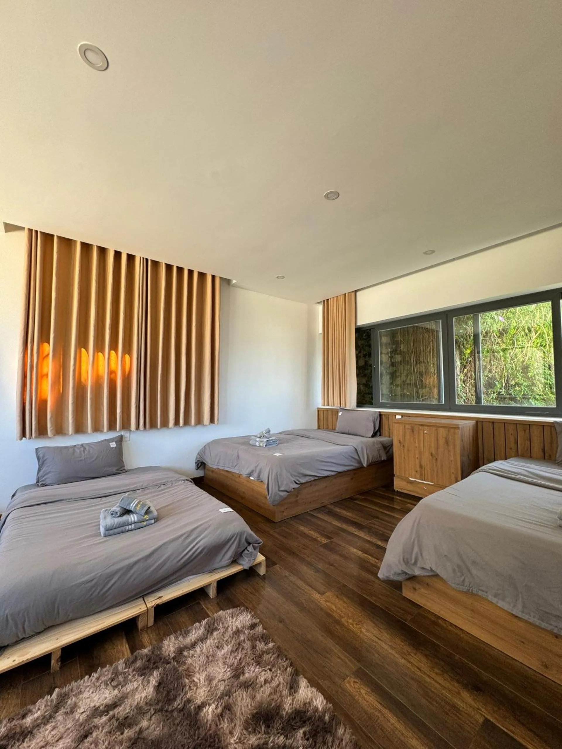 Bed in Nhà Sói Homestay Da Lat