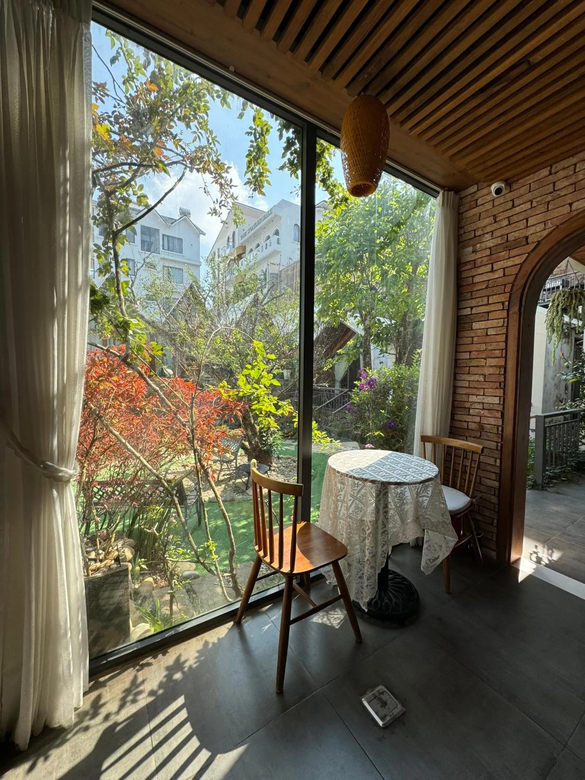 Garden in Nhà Sói Homestay Da Lat