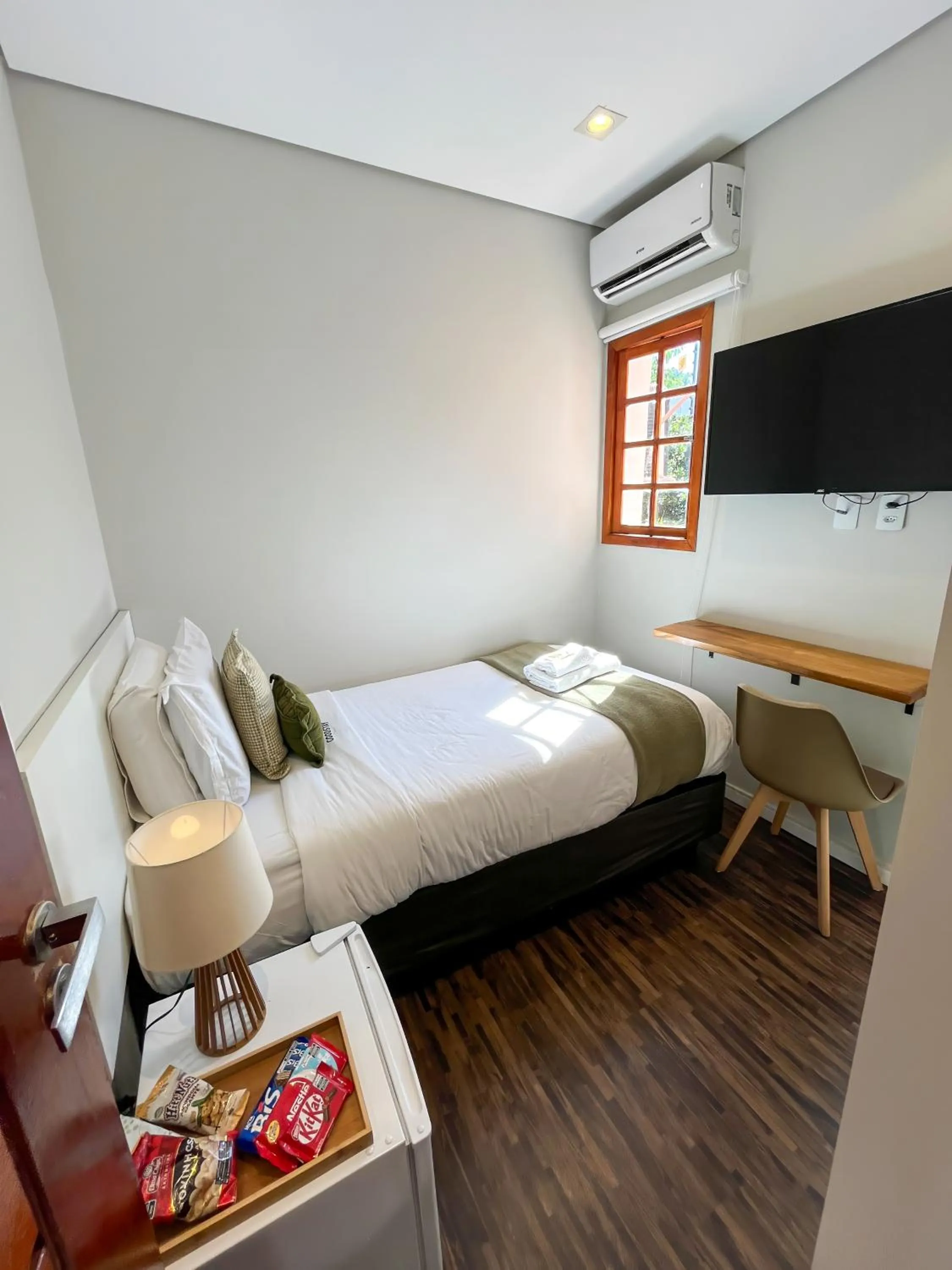 Bed in GoodStay São Paulo Ibirapuera