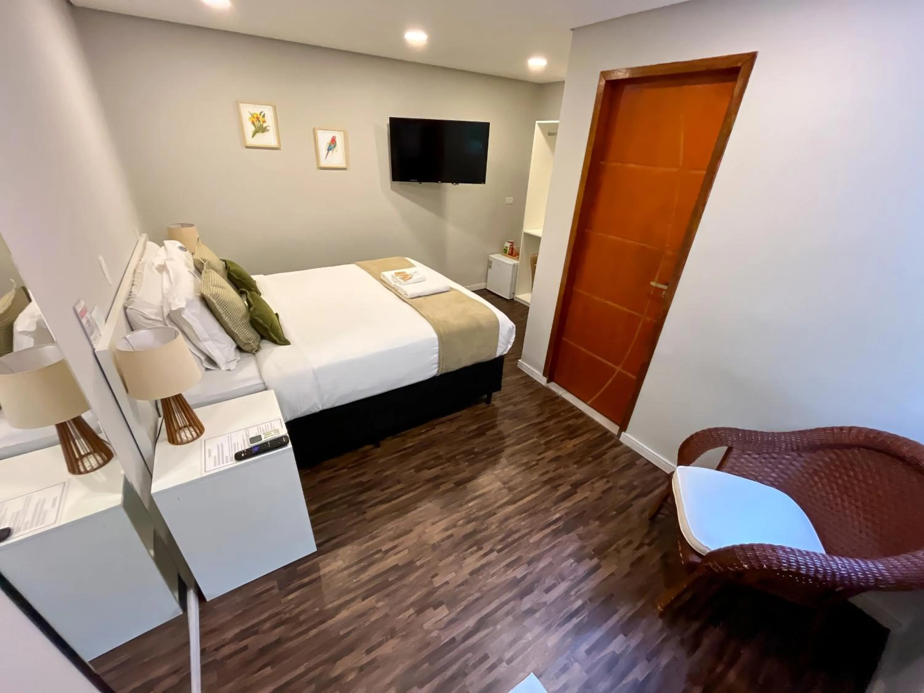 Bed in GoodStay São Paulo Ibirapuera