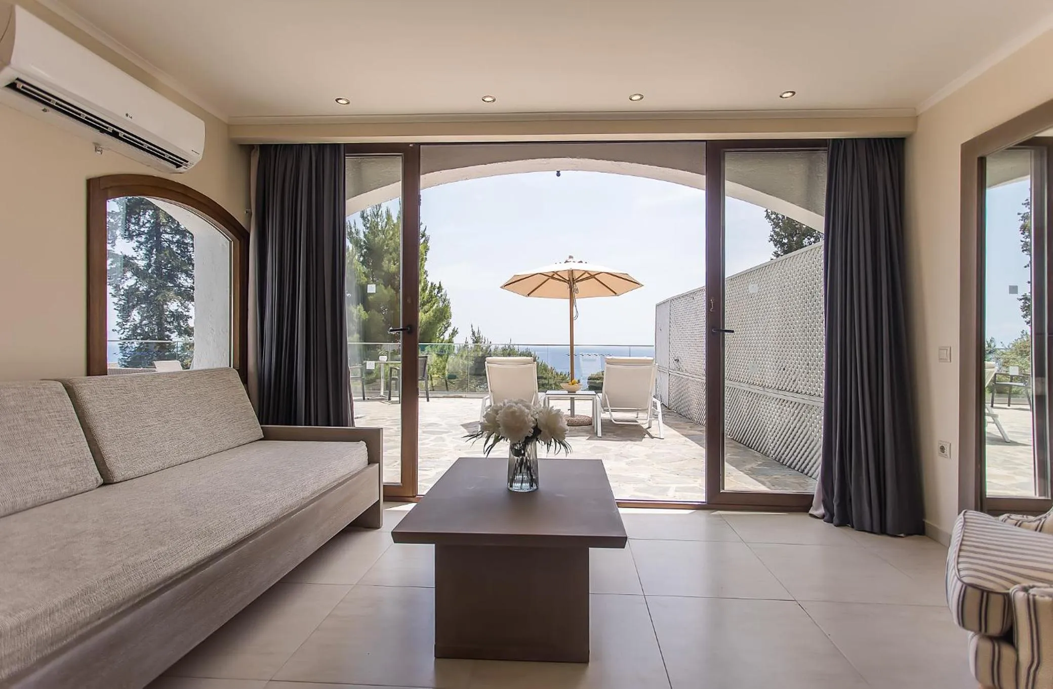 Seating area in Corfu Holiday Palace