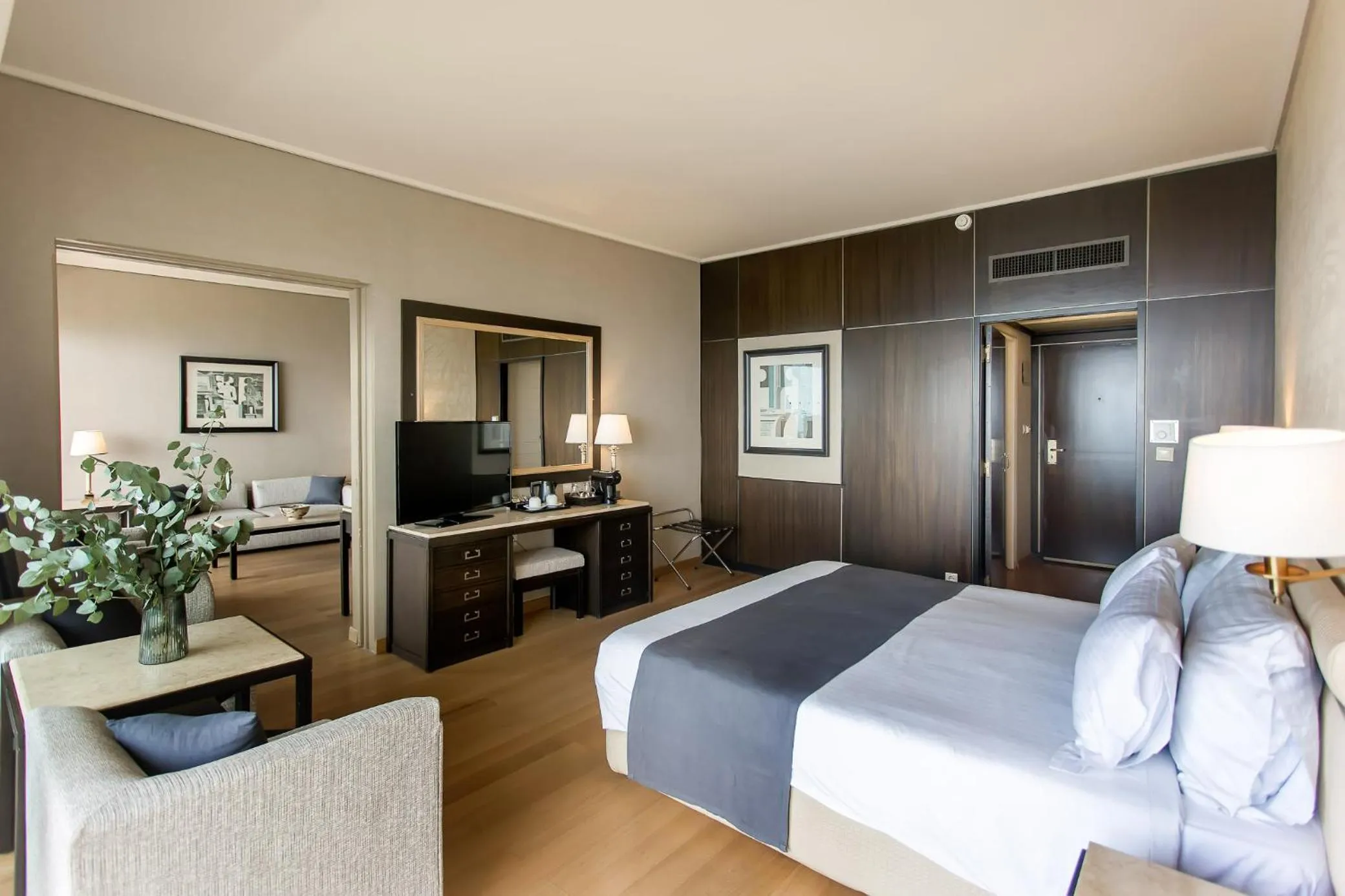 Bedroom, Bed in Corfu Holiday Palace