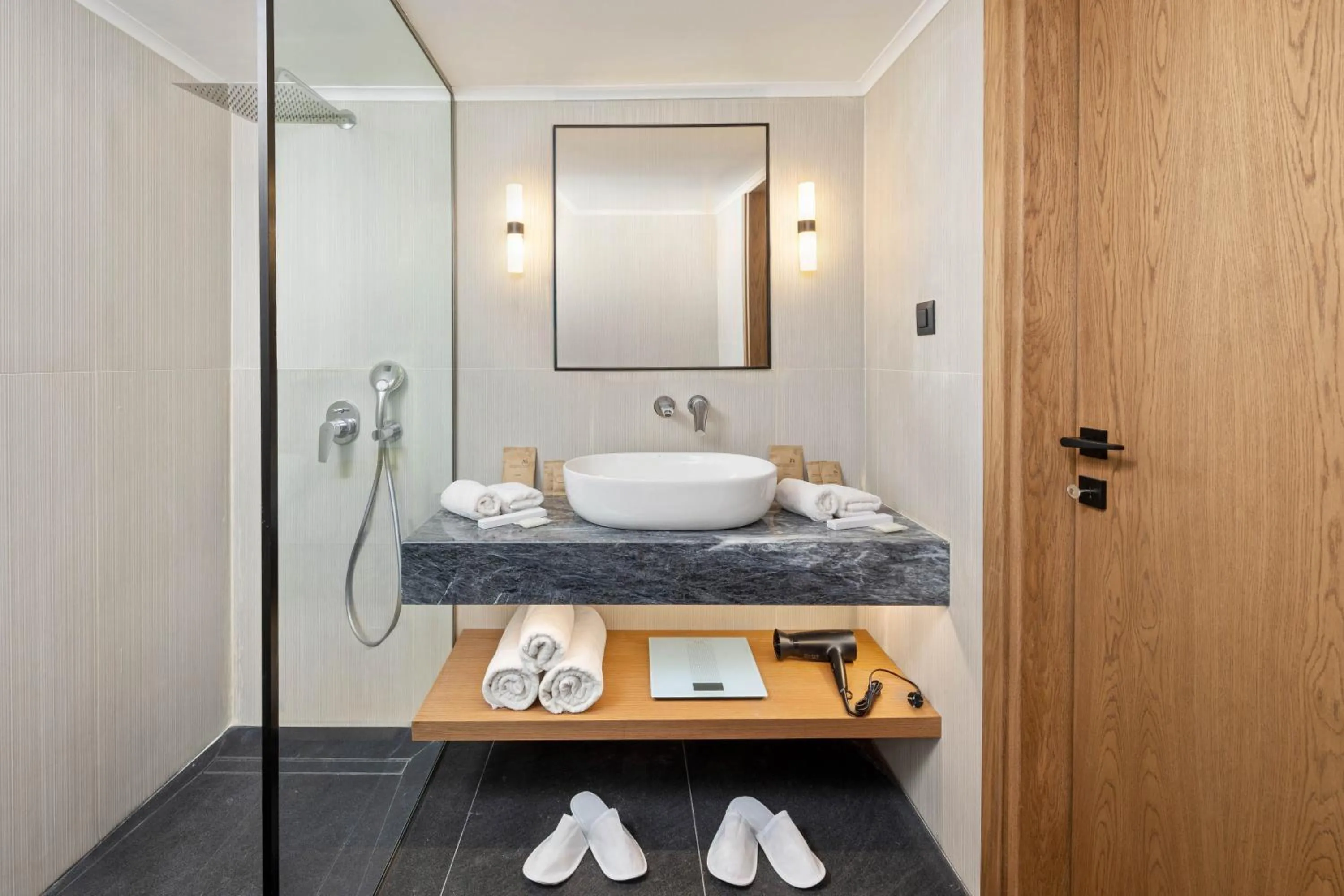 Bathroom, Bed in Corfu Holiday Palace