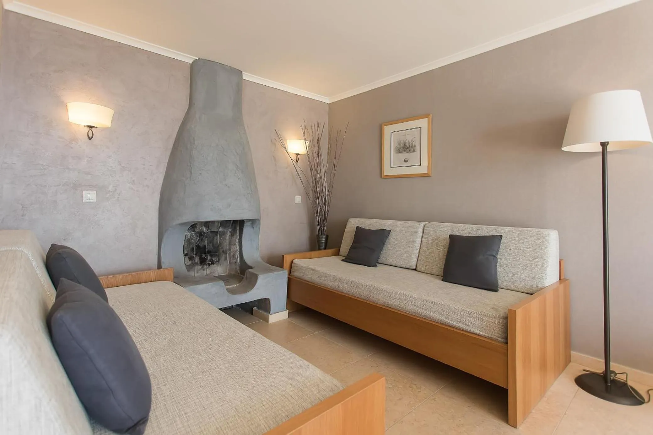 Seating area, Bed in Corfu Holiday Palace