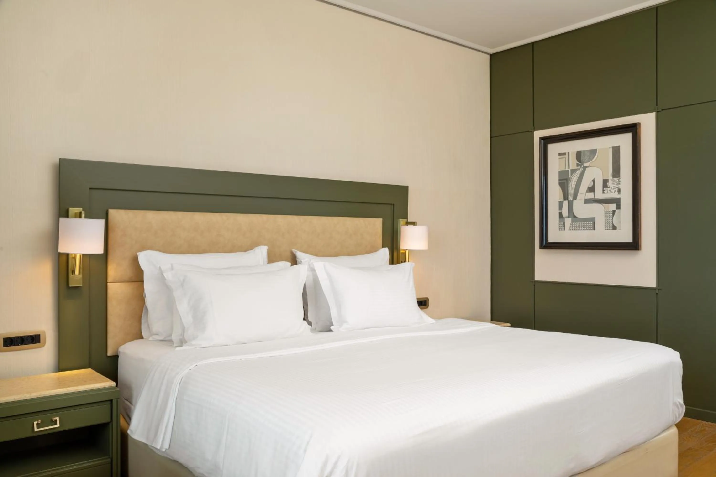 Bedroom, Bed in Corfu Holiday Palace