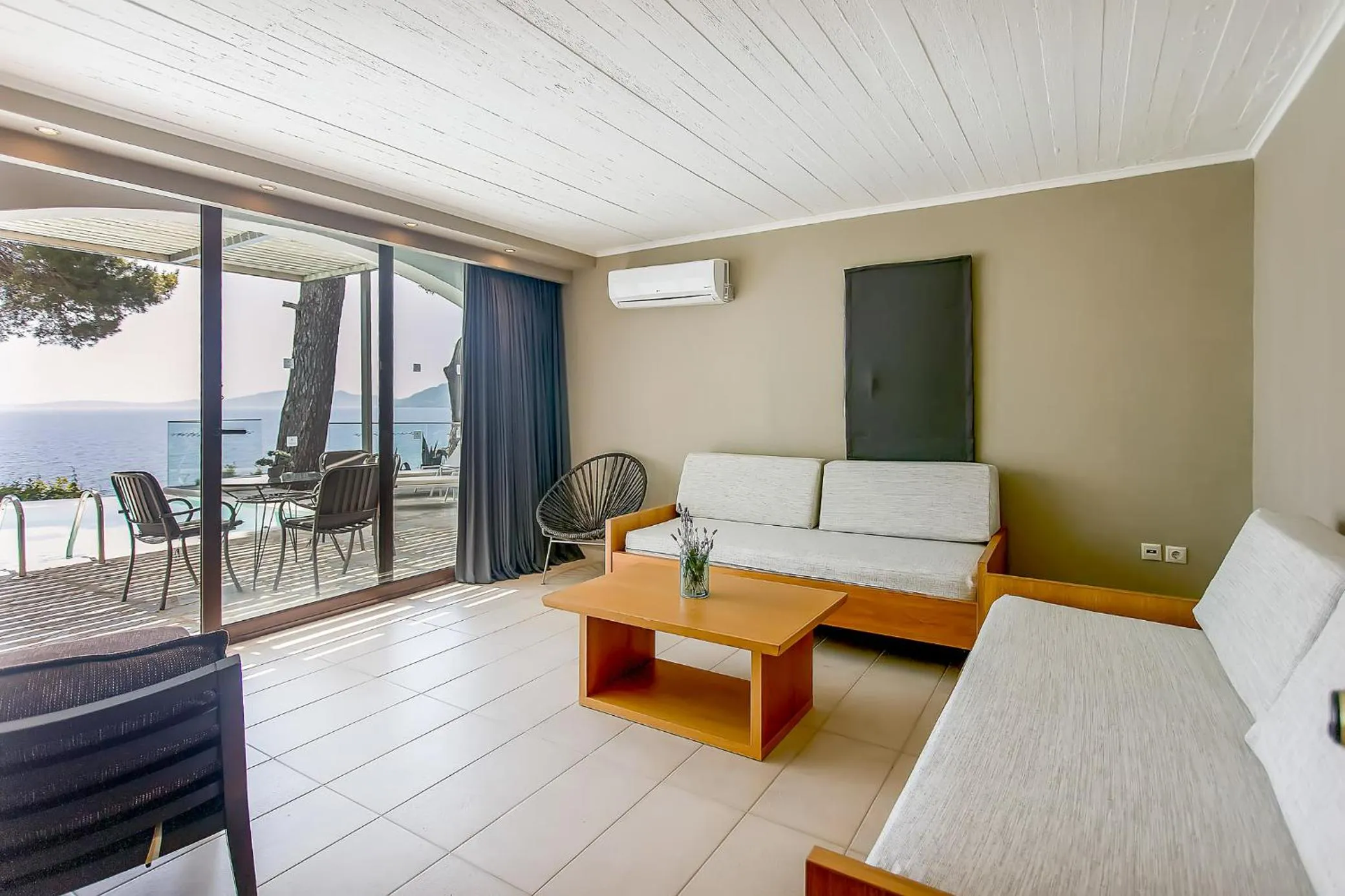 Seating area in Corfu Holiday Palace