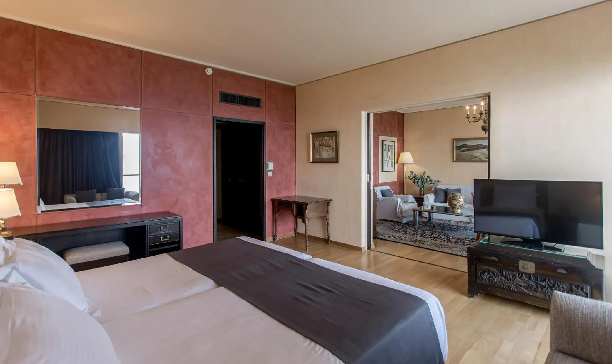 Bedroom, Bed in Corfu Holiday Palace