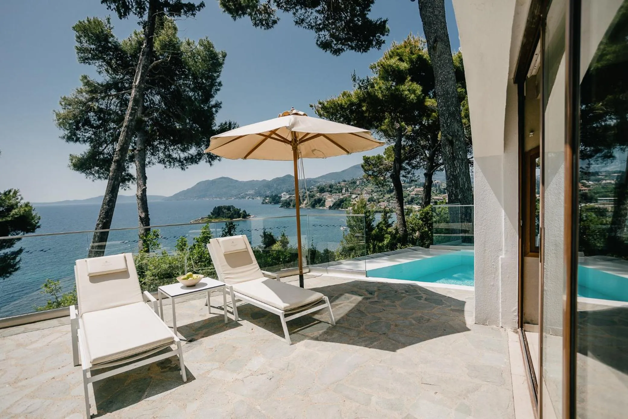 Balcony/Terrace in Corfu Holiday Palace