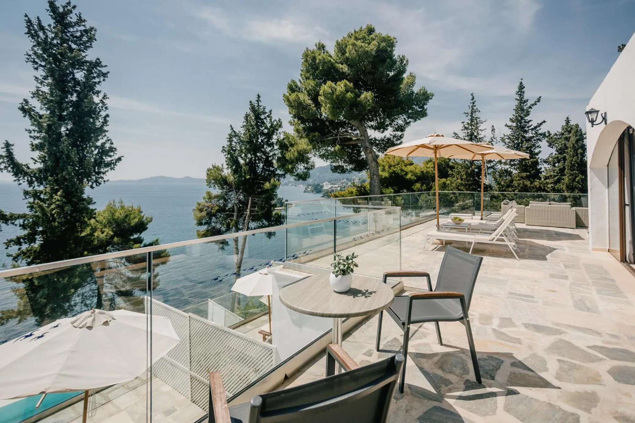 Balcony/Terrace in Corfu Holiday Palace