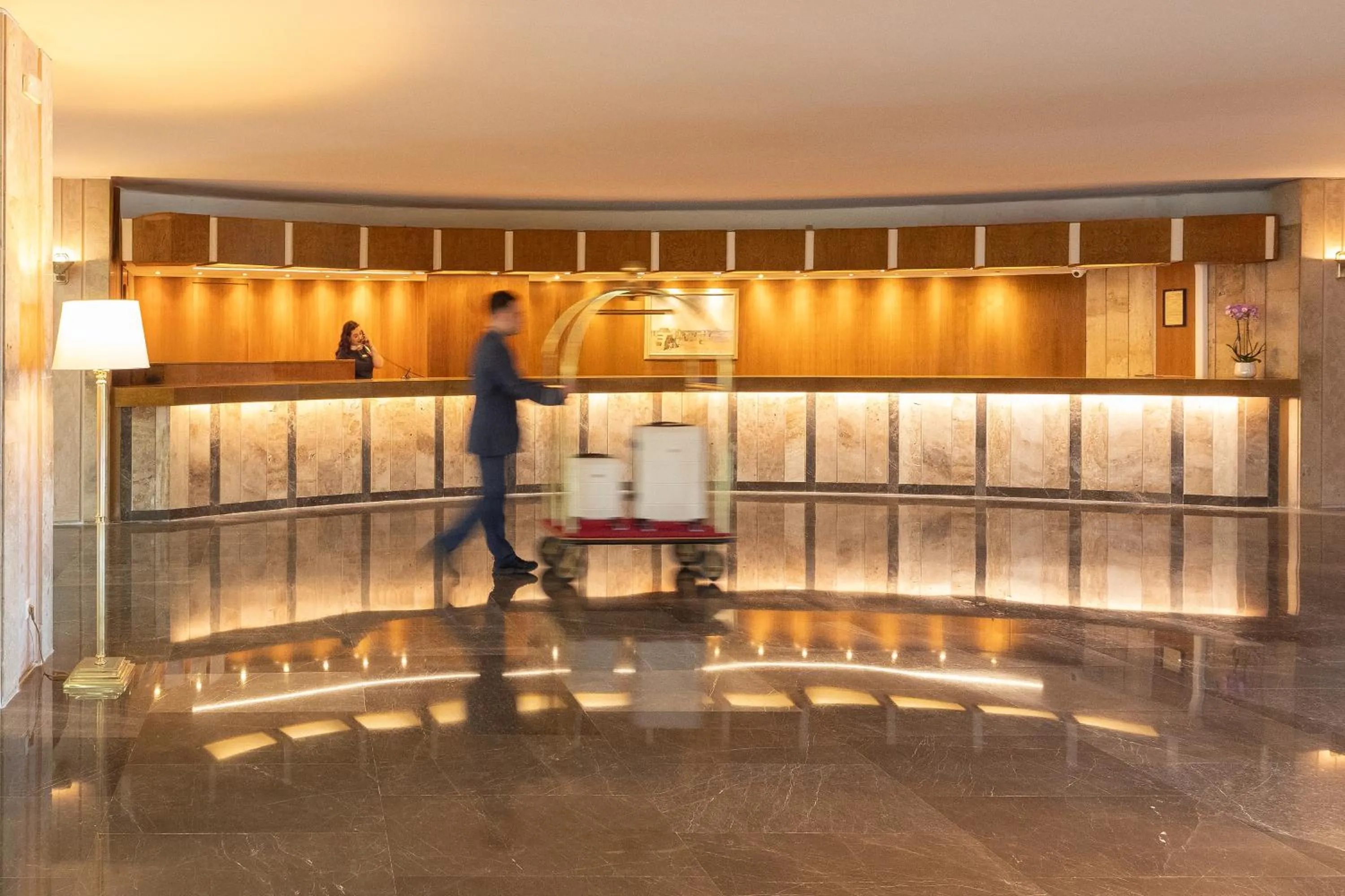 Lobby or reception in Corfu Holiday Palace