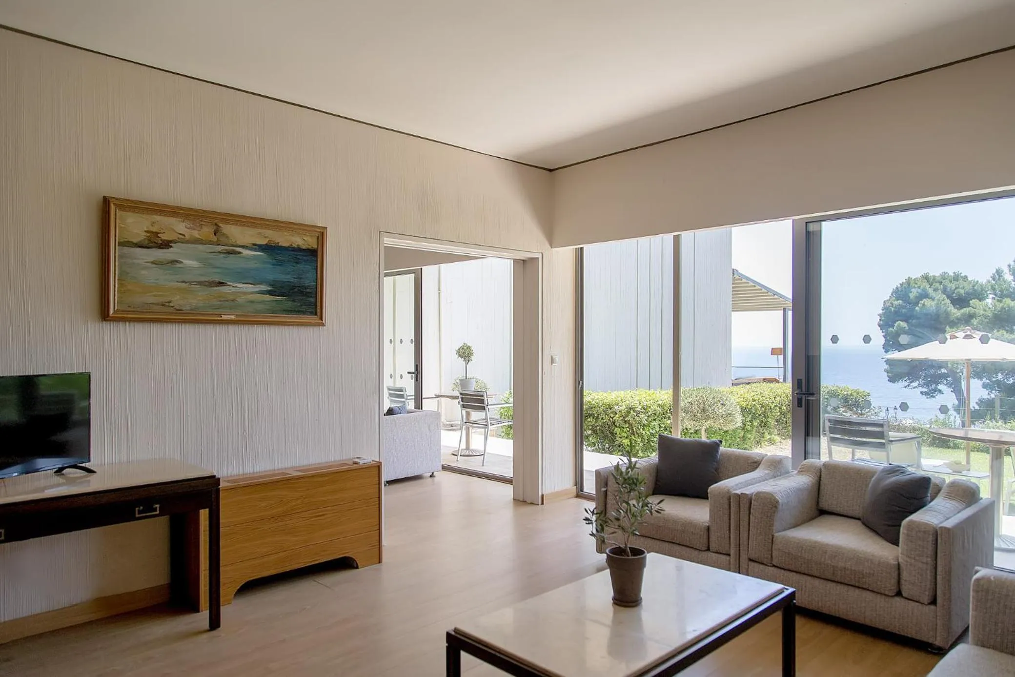 Living room in Corfu Holiday Palace