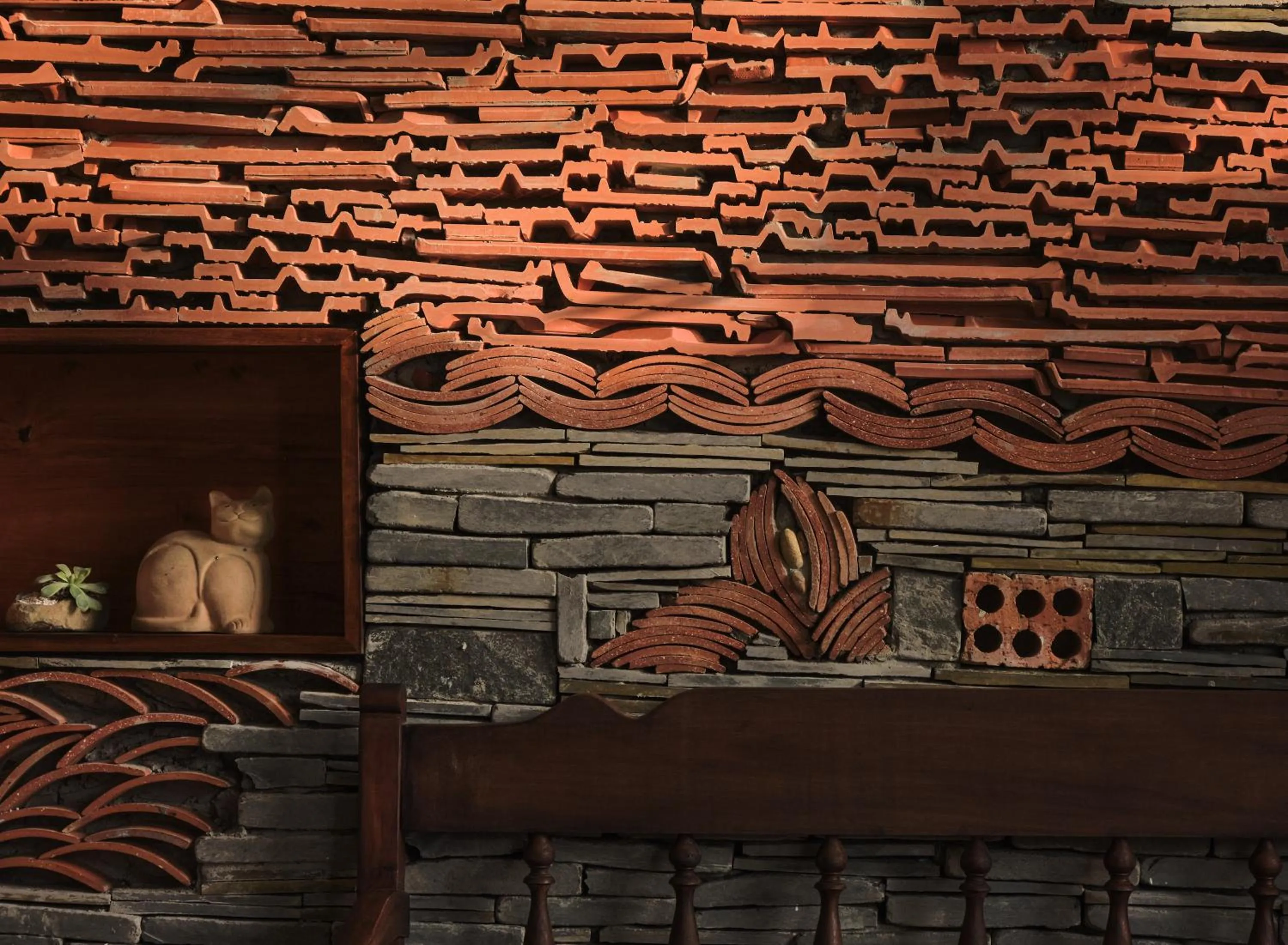 Decorative detail in Barbados Cherry Villa