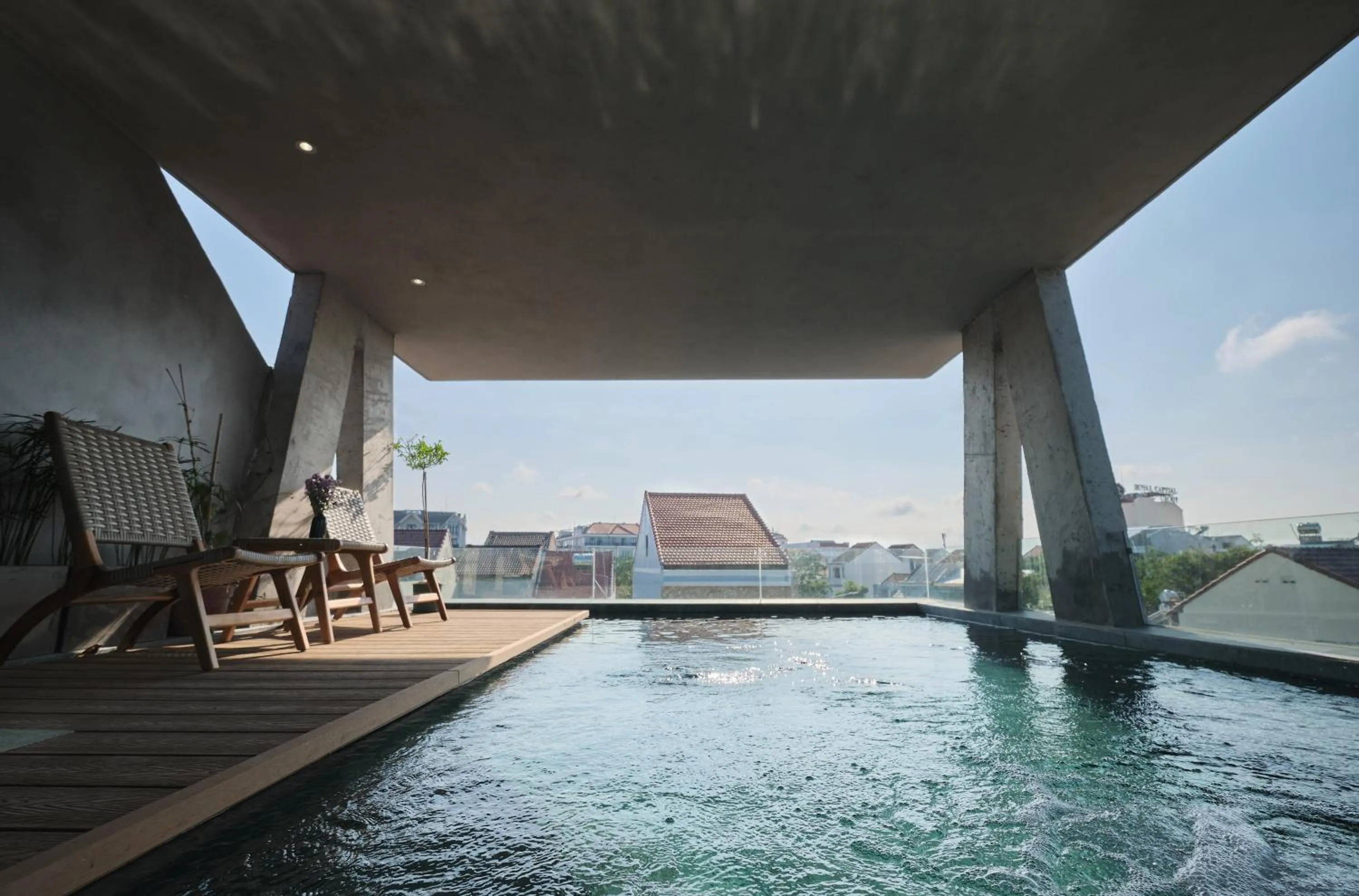 Swimming pool in Barbados Cherry Villa