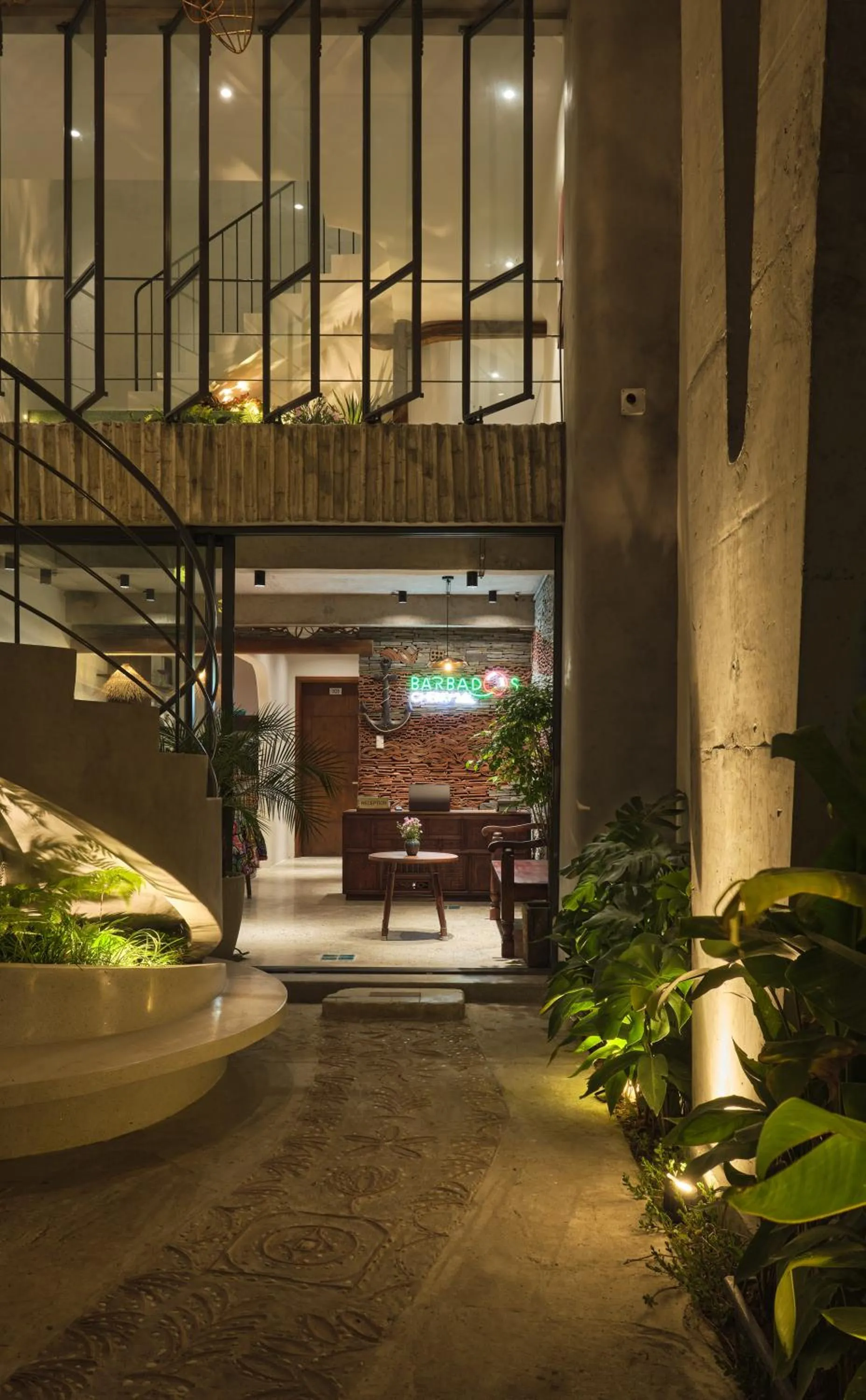 Lobby or reception in Barbados Cherry Villa