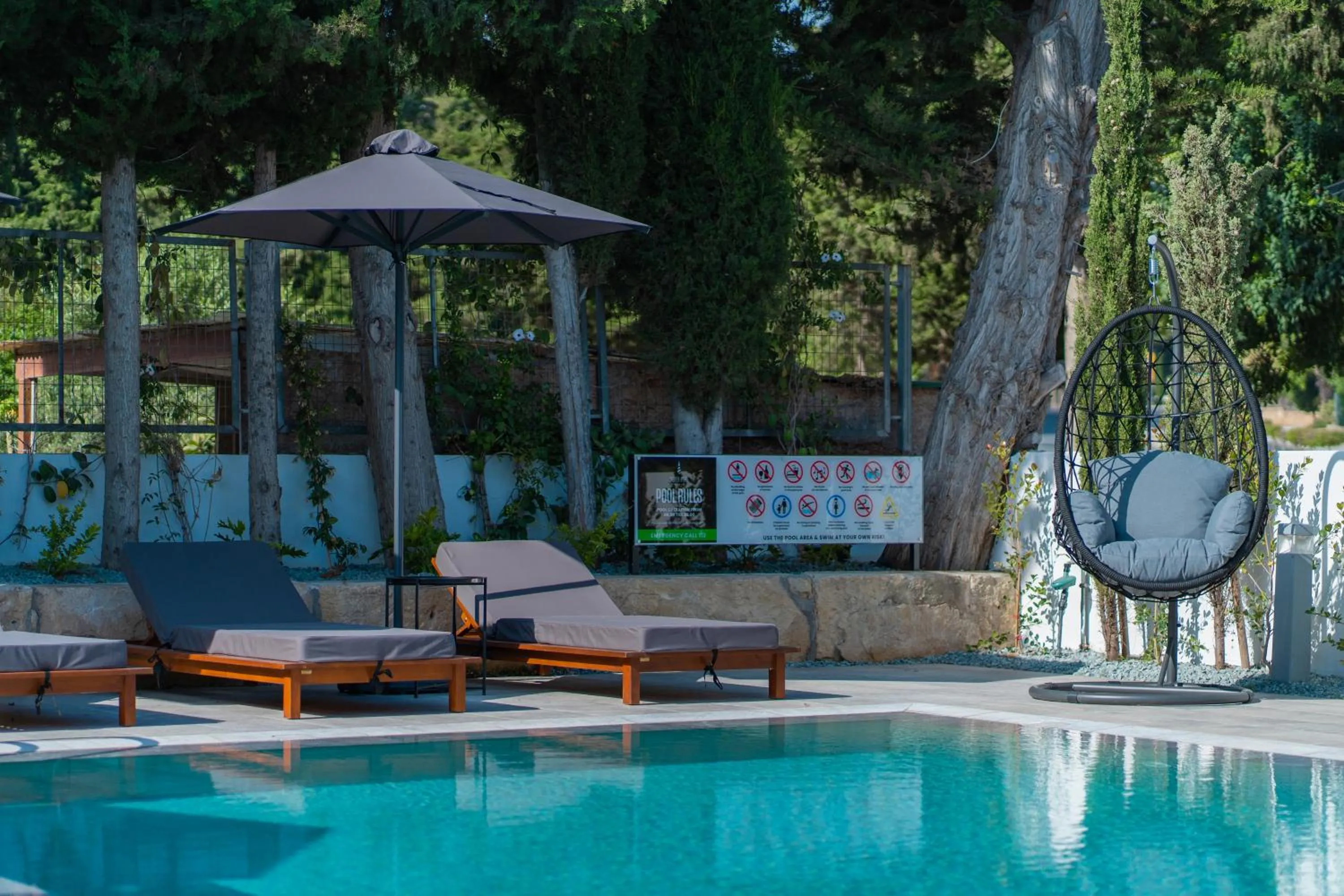 Natural landscape in Silver Park