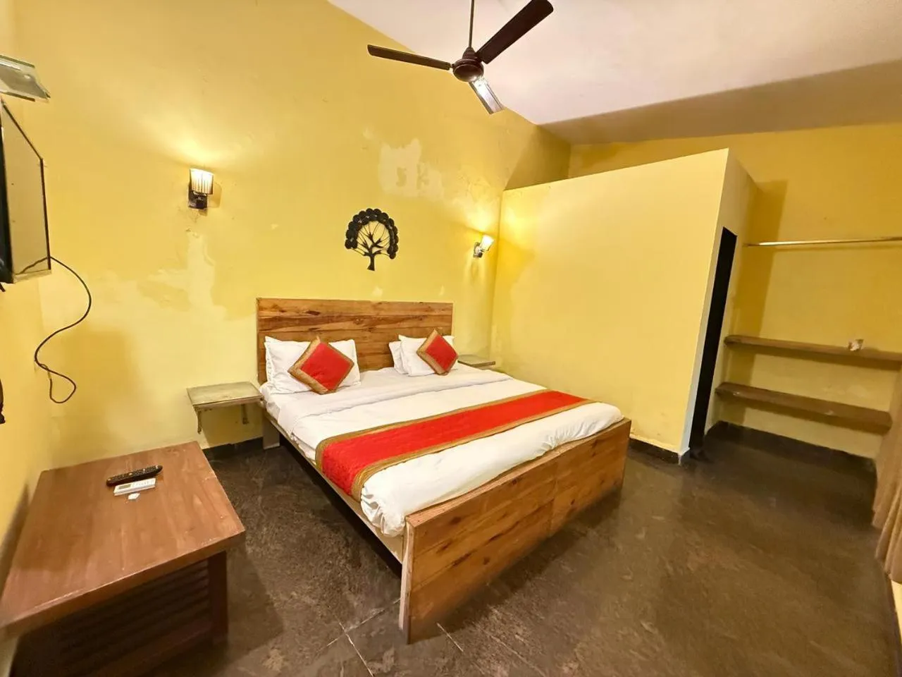 Bedroom, Bed in The Mamta Courtyard Anjuna