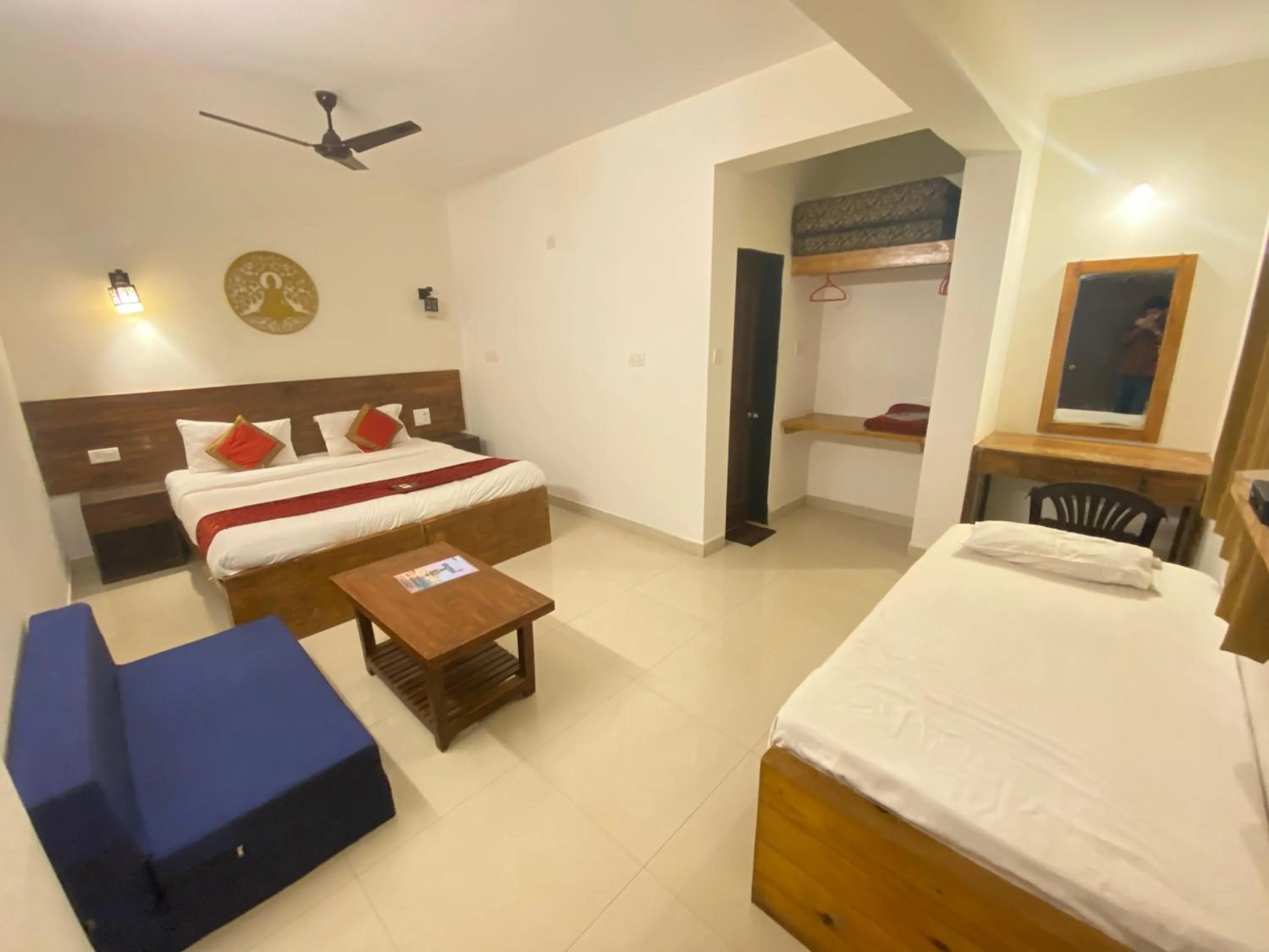 Bed in The Mamta Courtyard Anjuna