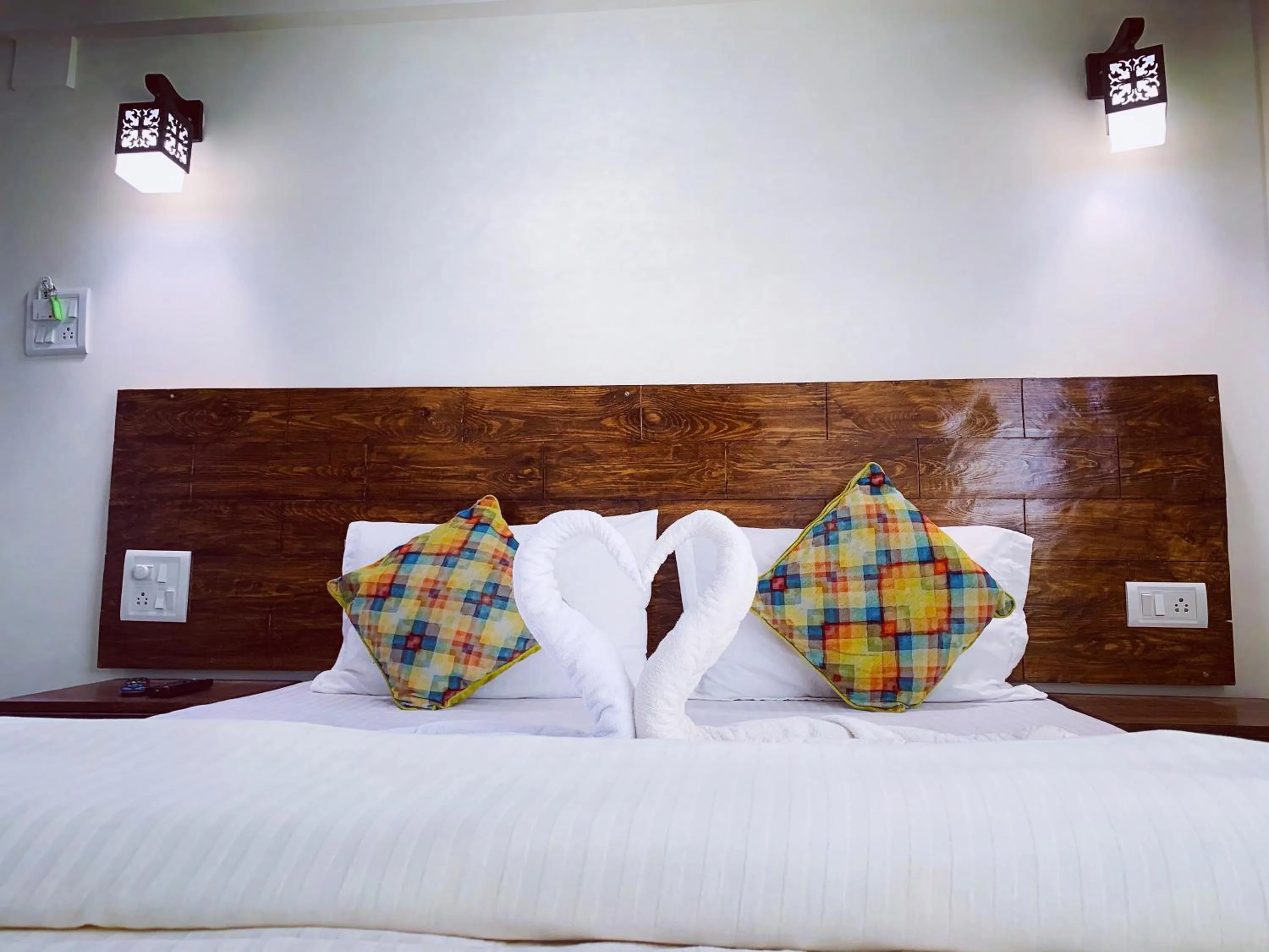 Bed in The Mamta Courtyard Anjuna