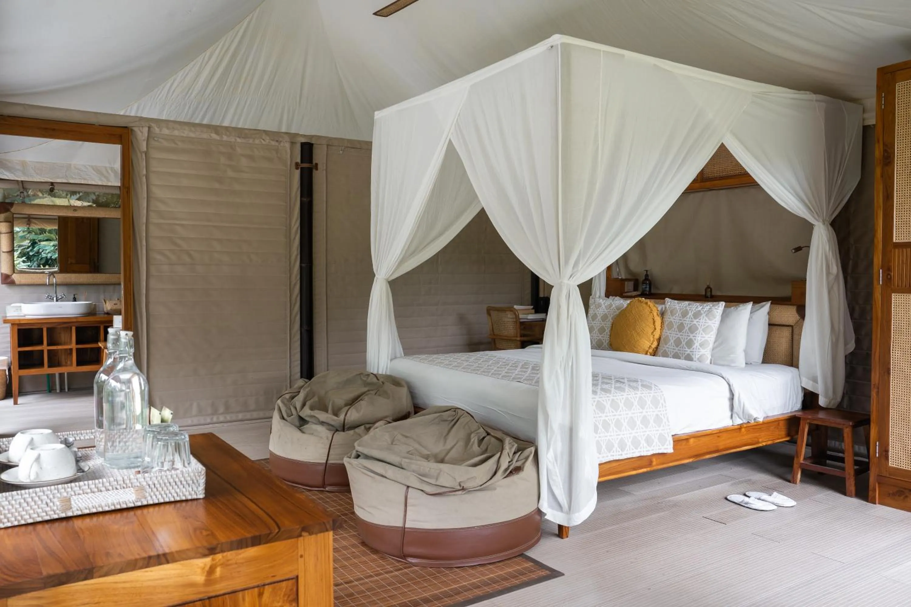 Bed in Nadi Nature Resort - Adults Only