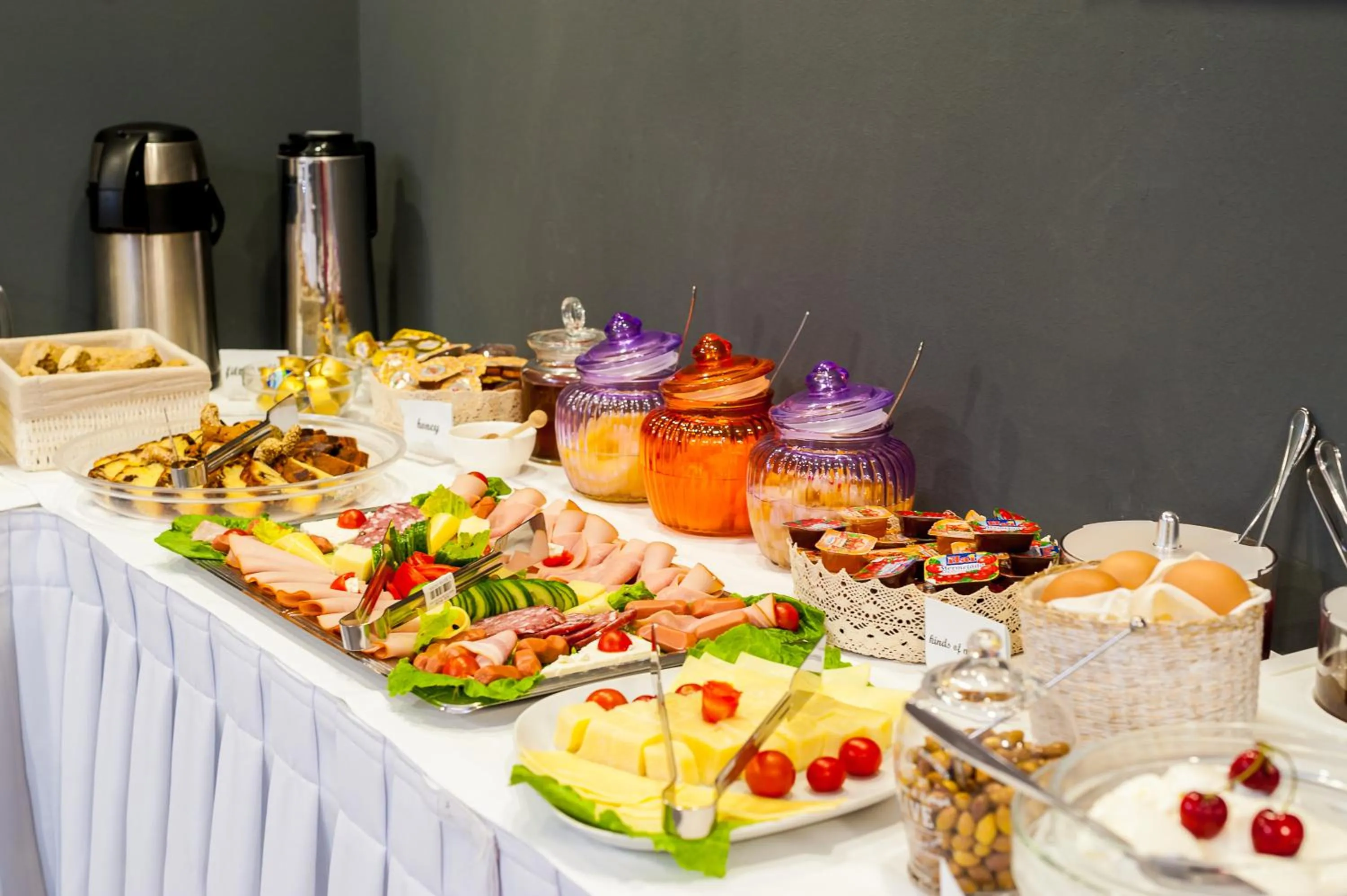 Breakfast in Elina Hotel Apartments