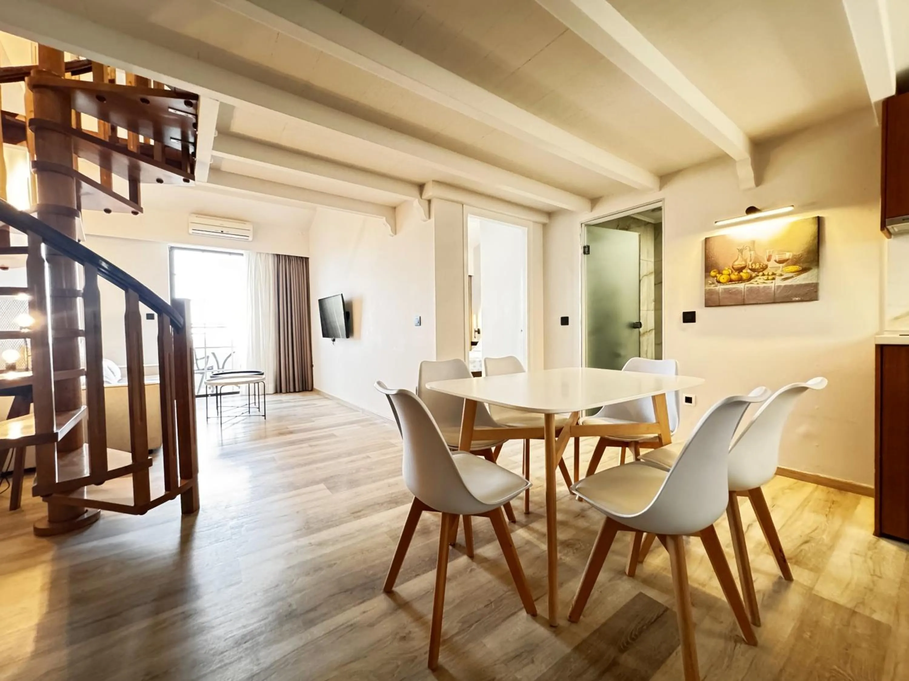 Living room in Elina Hotel Apartments