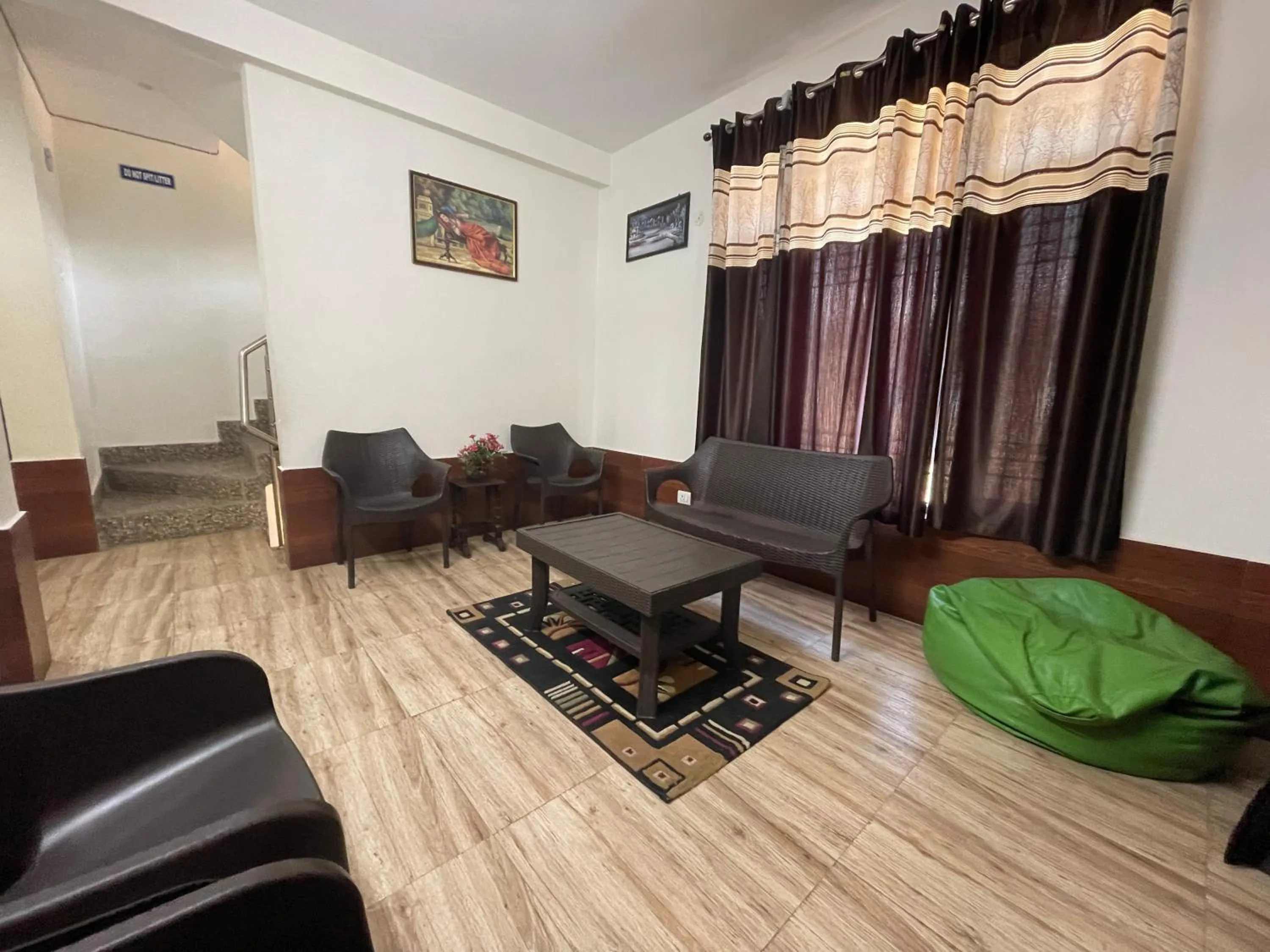 Living room in Himalayan Retreat