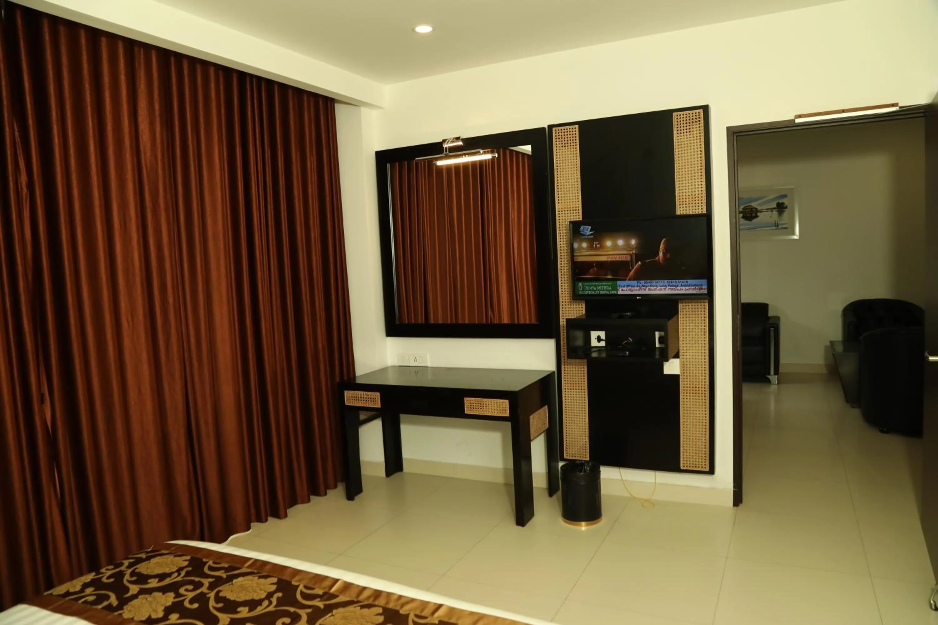 Floor plan in MARIYALAYAM MUNROE ISLAND RESIDENCY