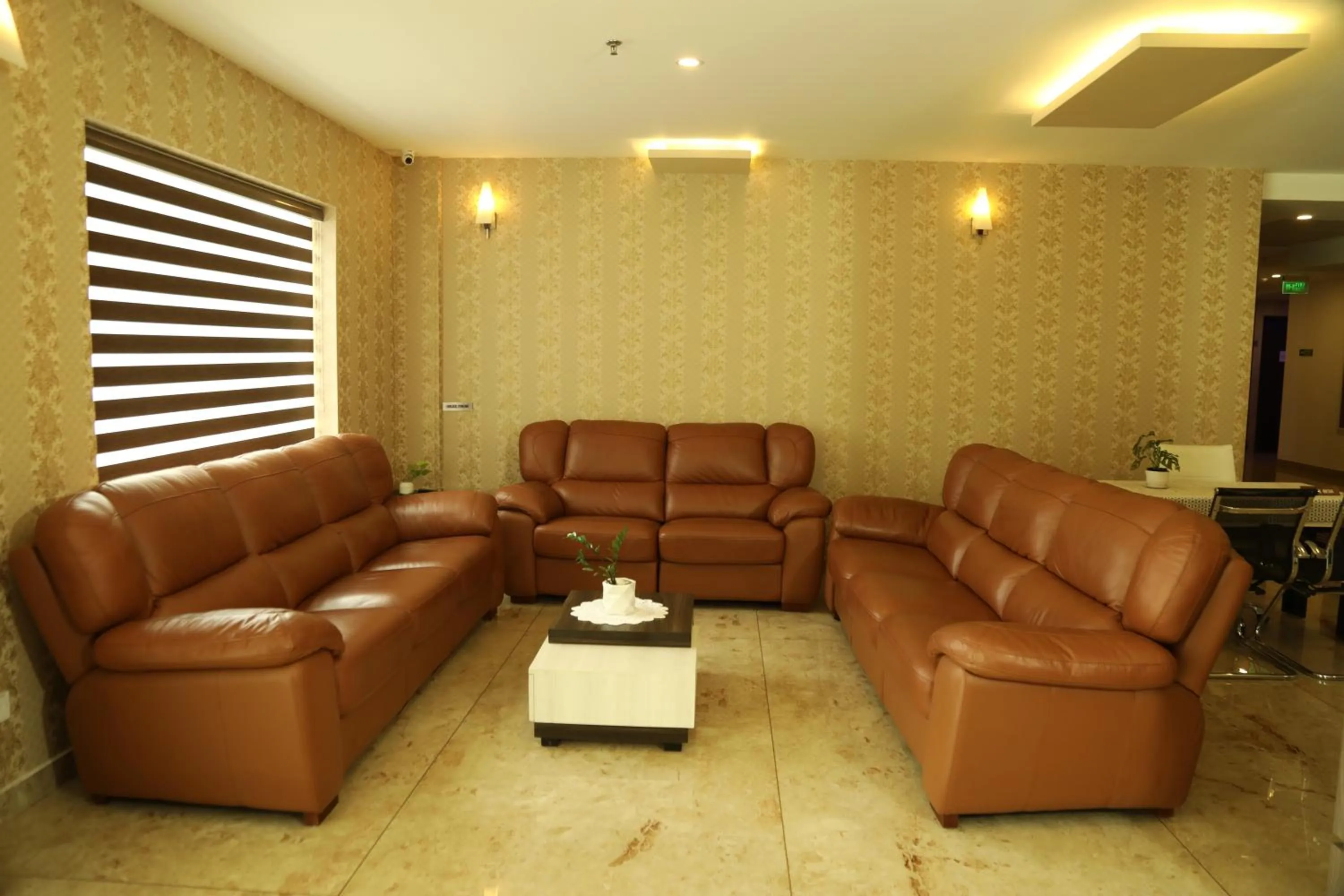 Lobby or reception in MARIYALAYAM MUNROE ISLAND RESIDENCY