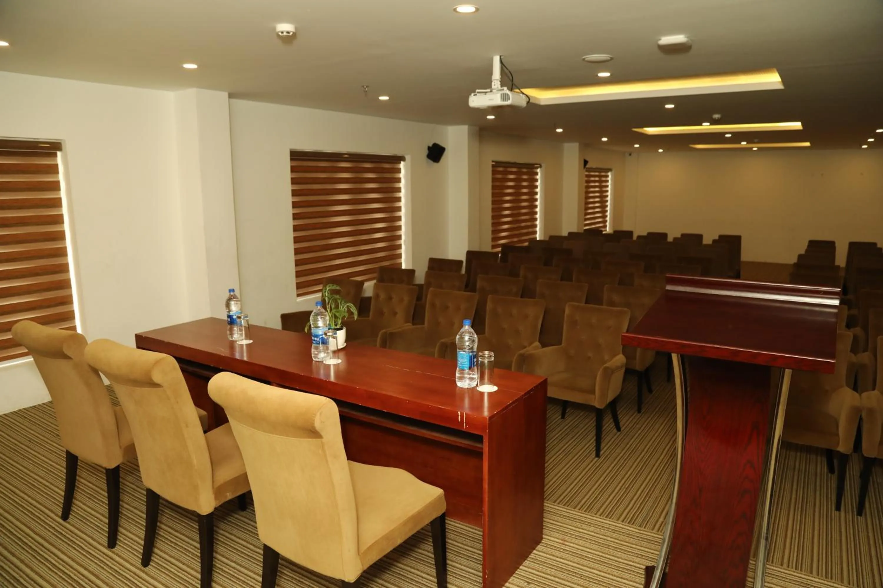 Meeting/conference room in MARIYALAYAM MUNROE ISLAND RESIDENCY