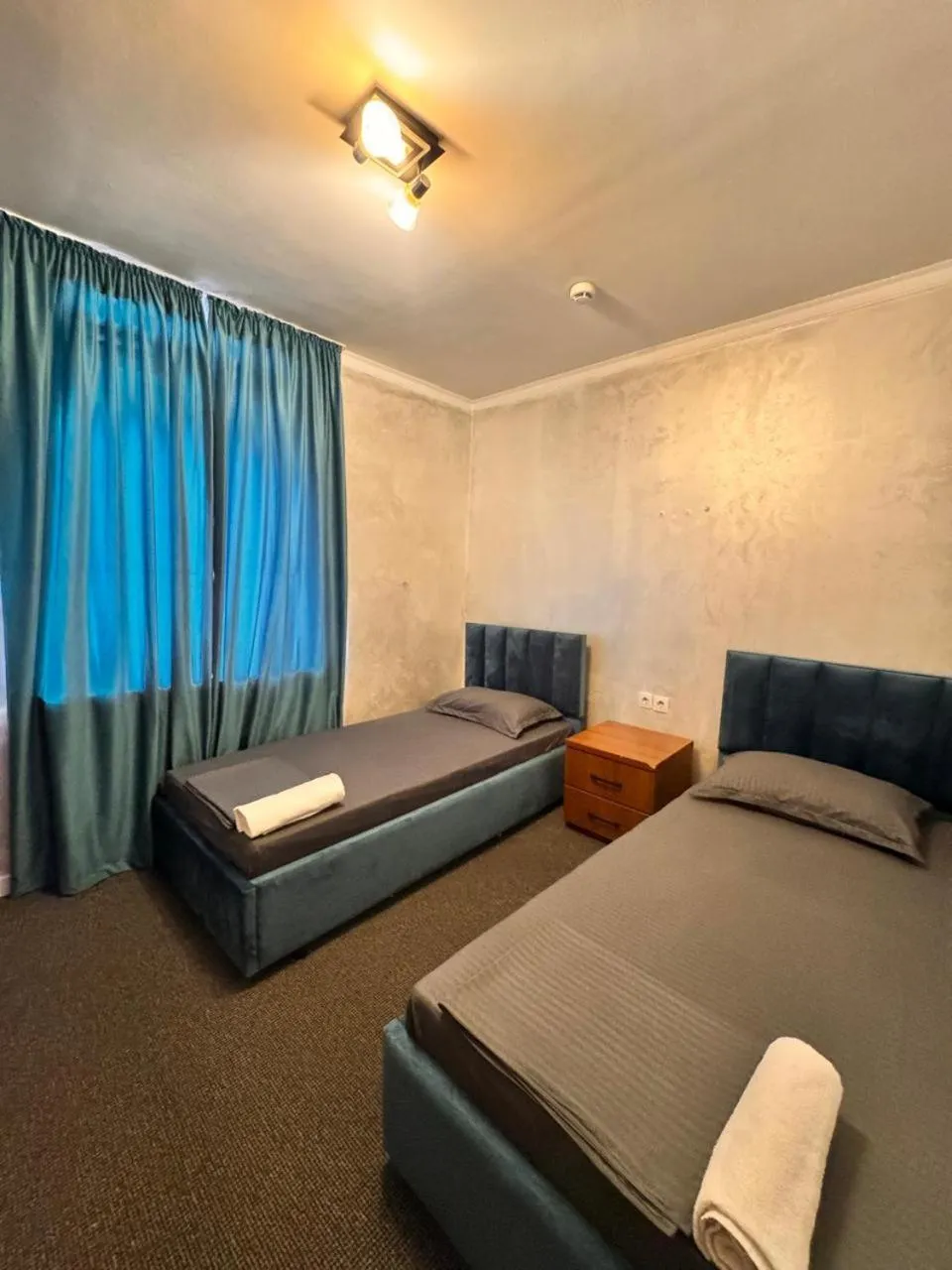 Bed in Railway Hotel