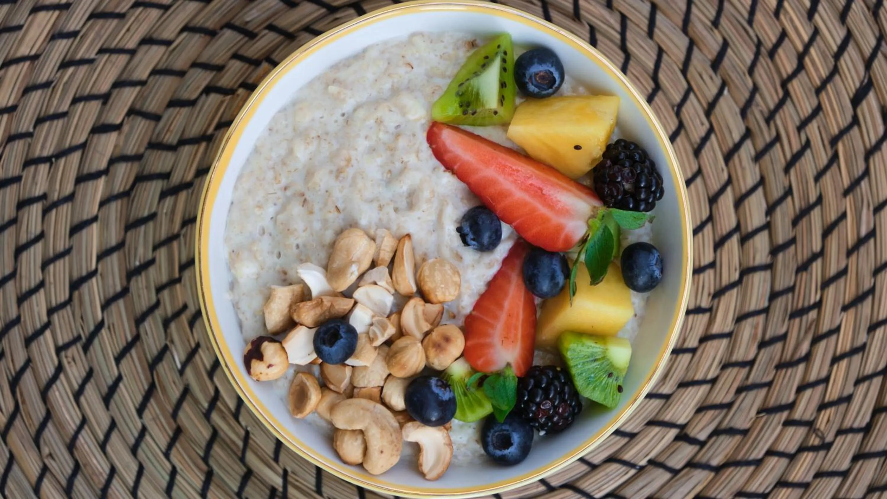 Food close-up in Cabbage Hostel