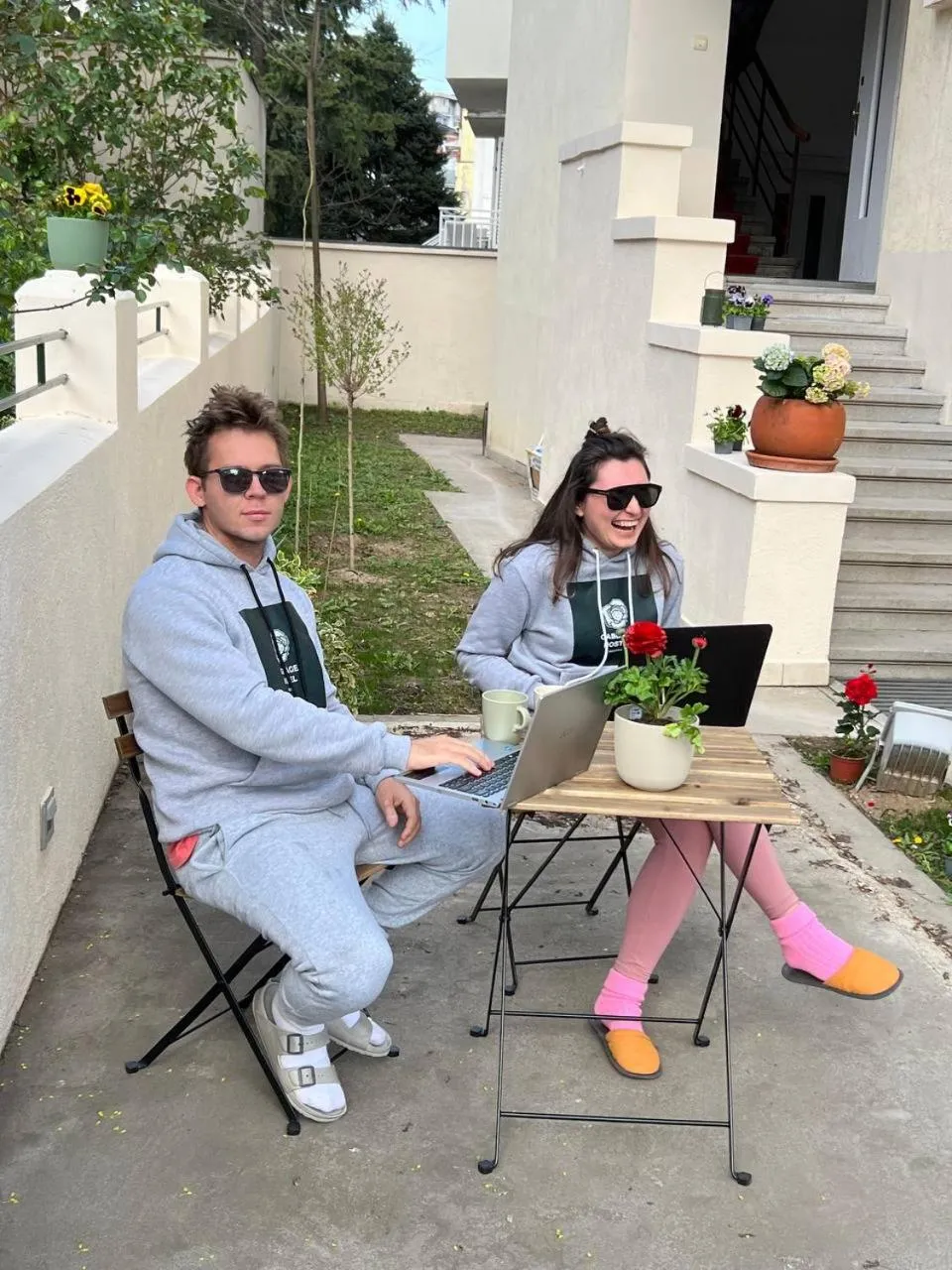 Facade/entrance in Cabbage Hostel