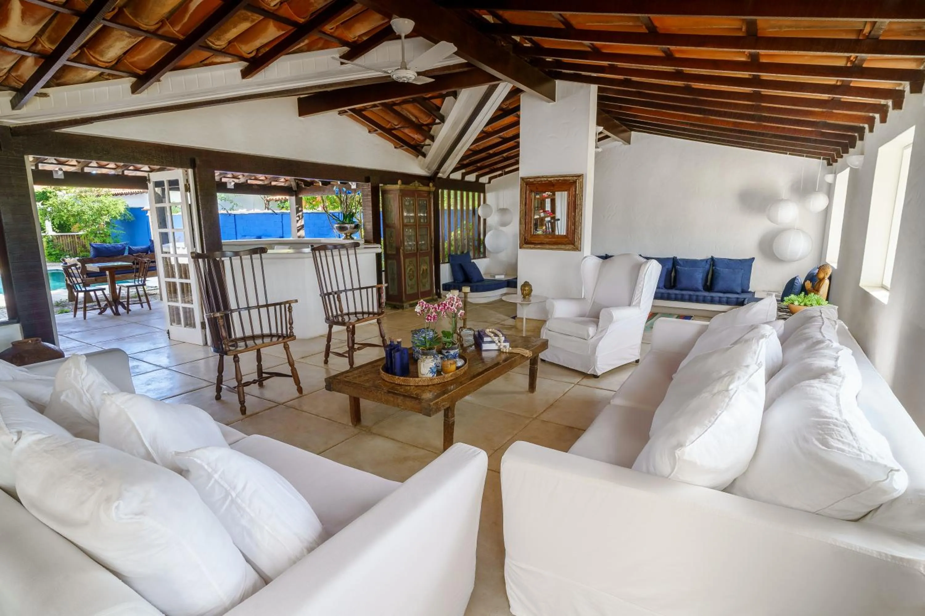 Lobby or reception in Pousada Maré