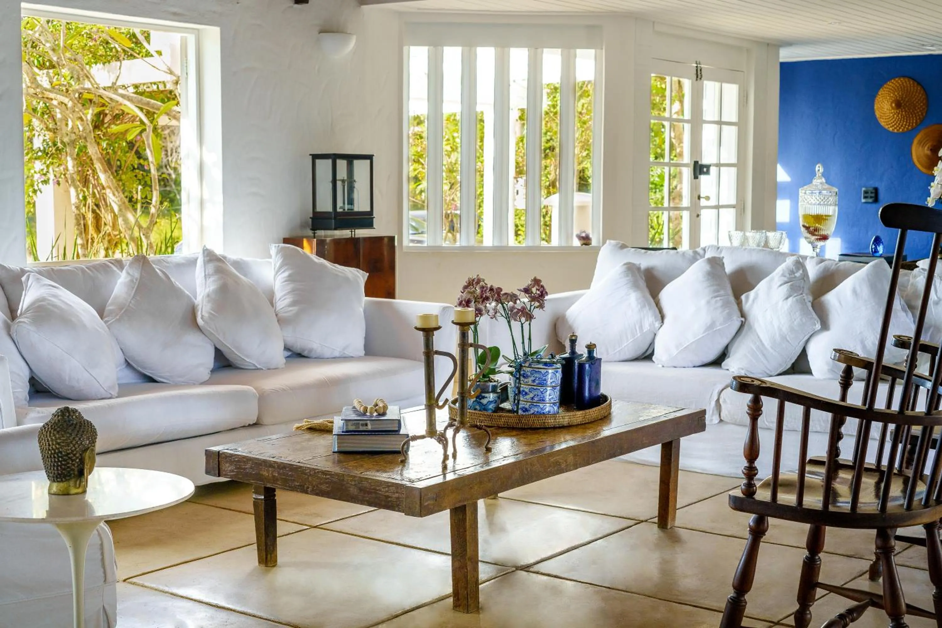 Lobby or reception in Pousada Maré