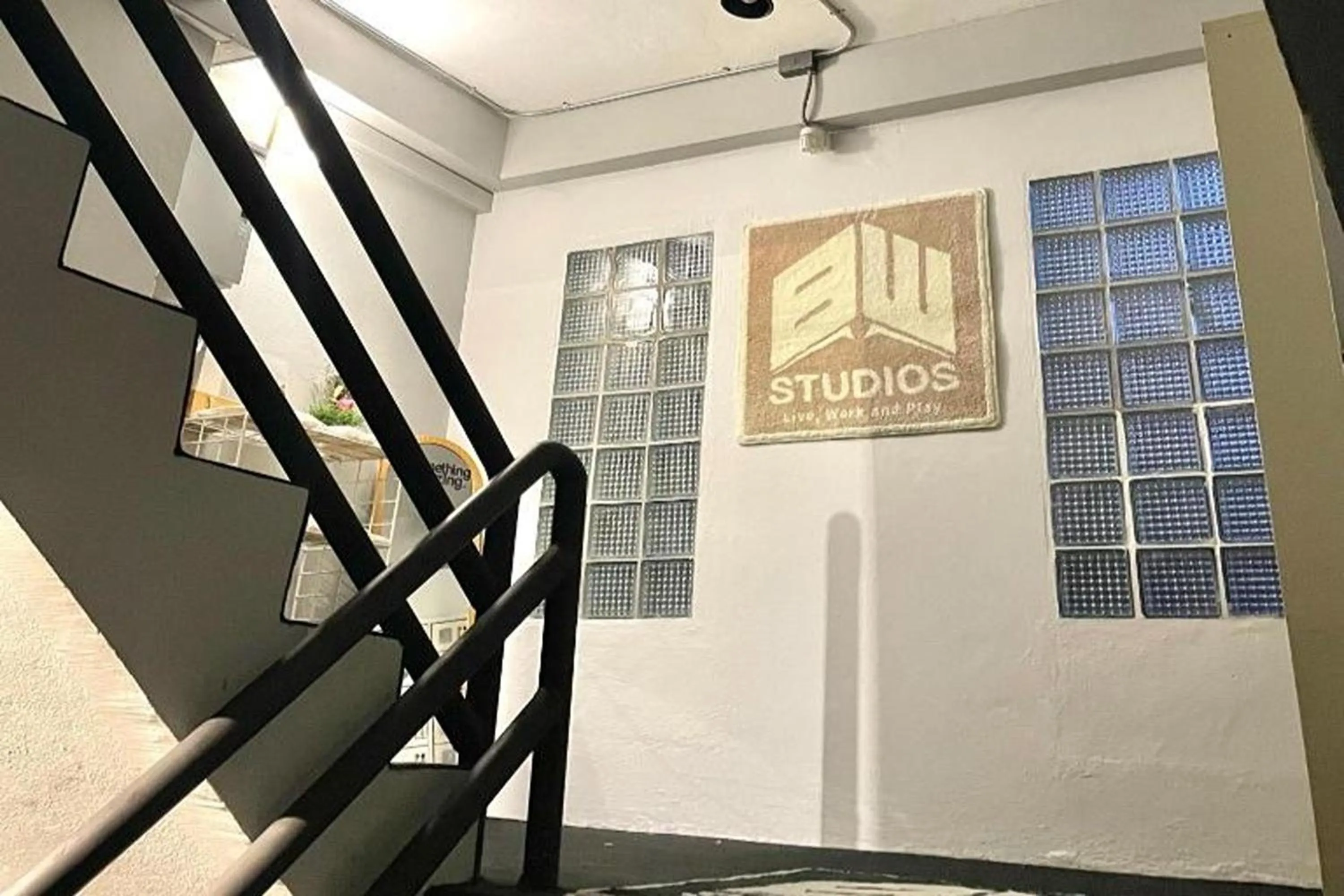 Property building in BW Studios thai art style