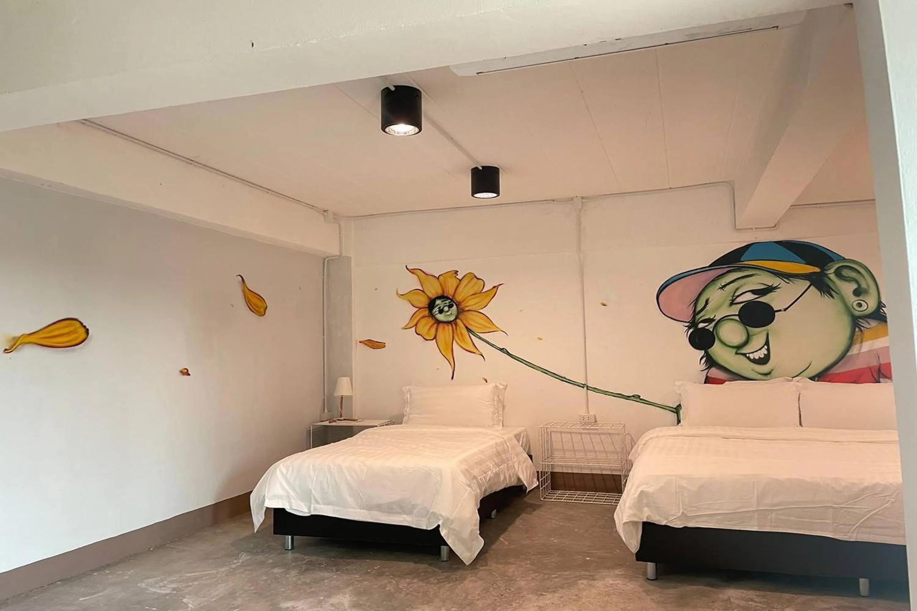 Bedroom, Bed in BW Studios thai art style