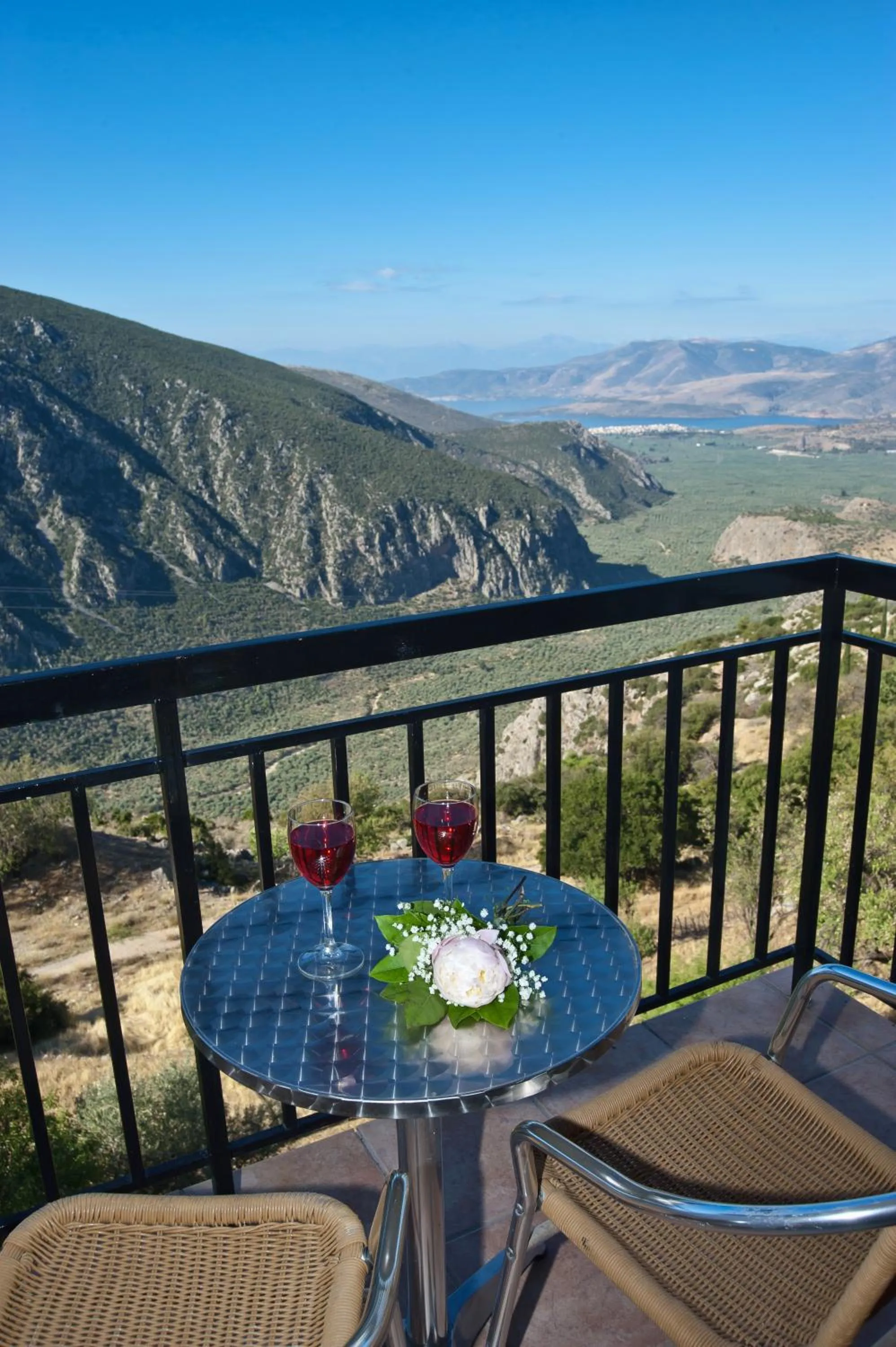 Balcony/Terrace in Acropole Delphi City Hotel