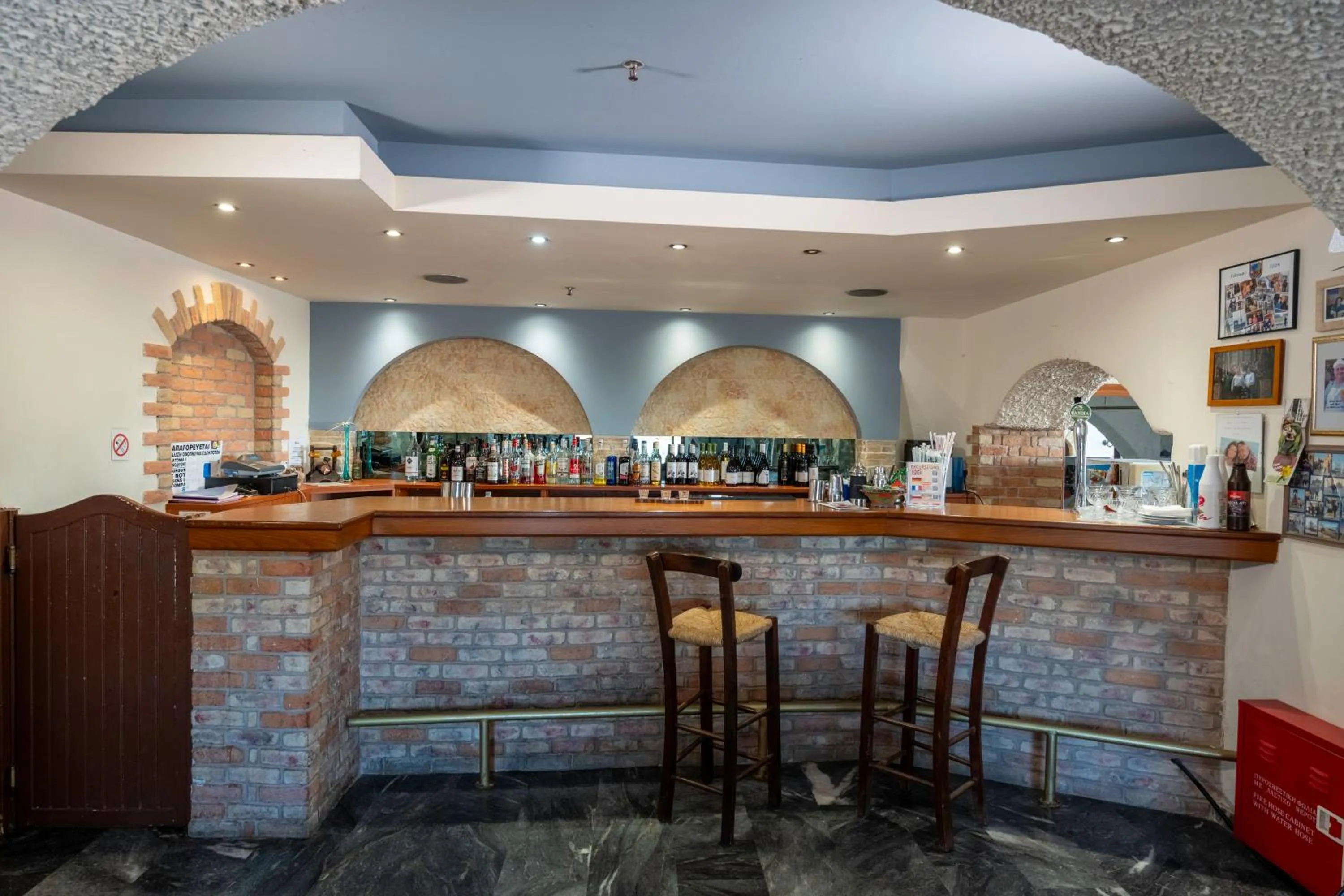 Lounge or bar in Erato Hotel