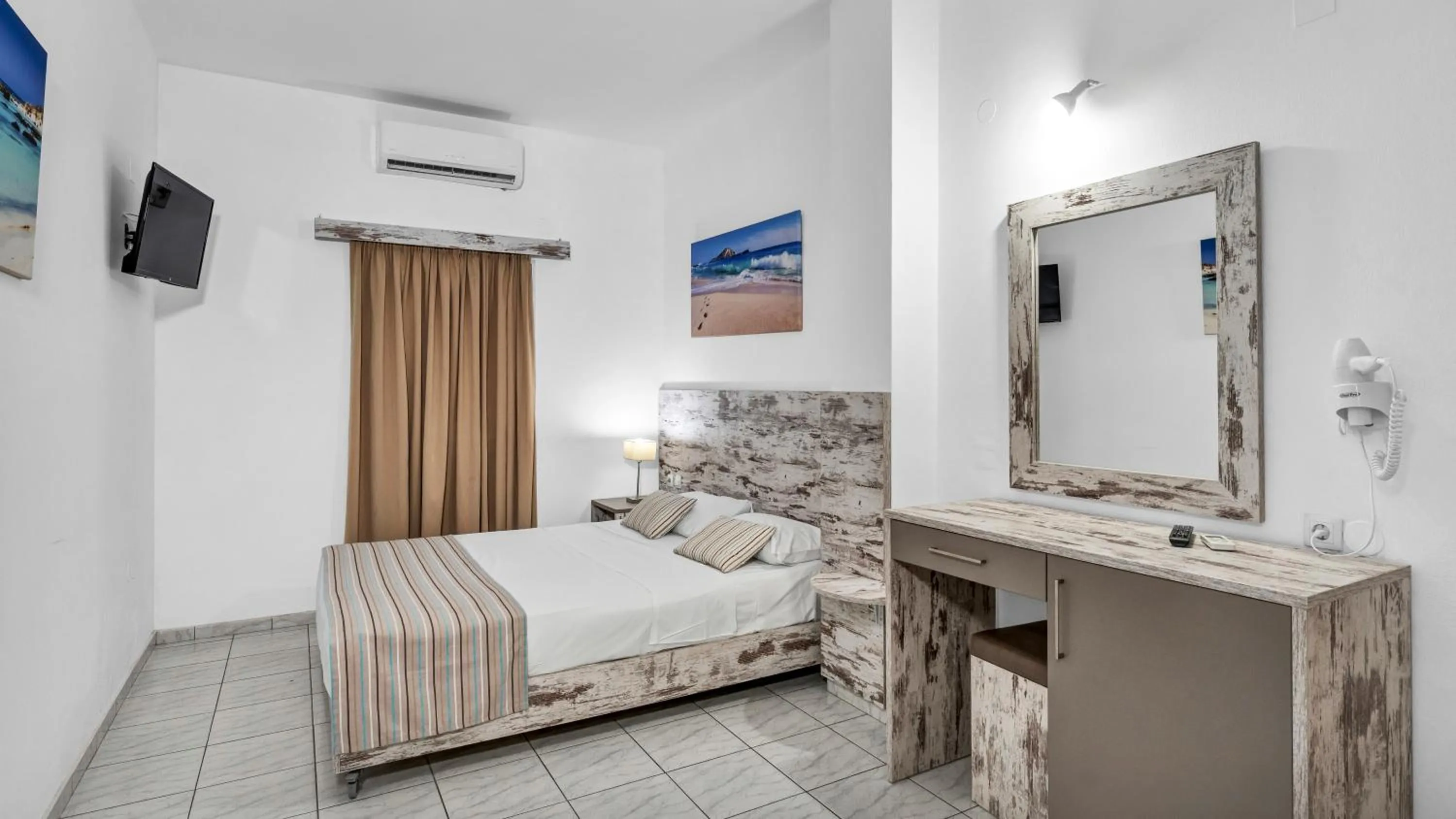 Bedroom, Bed in Erato Hotel