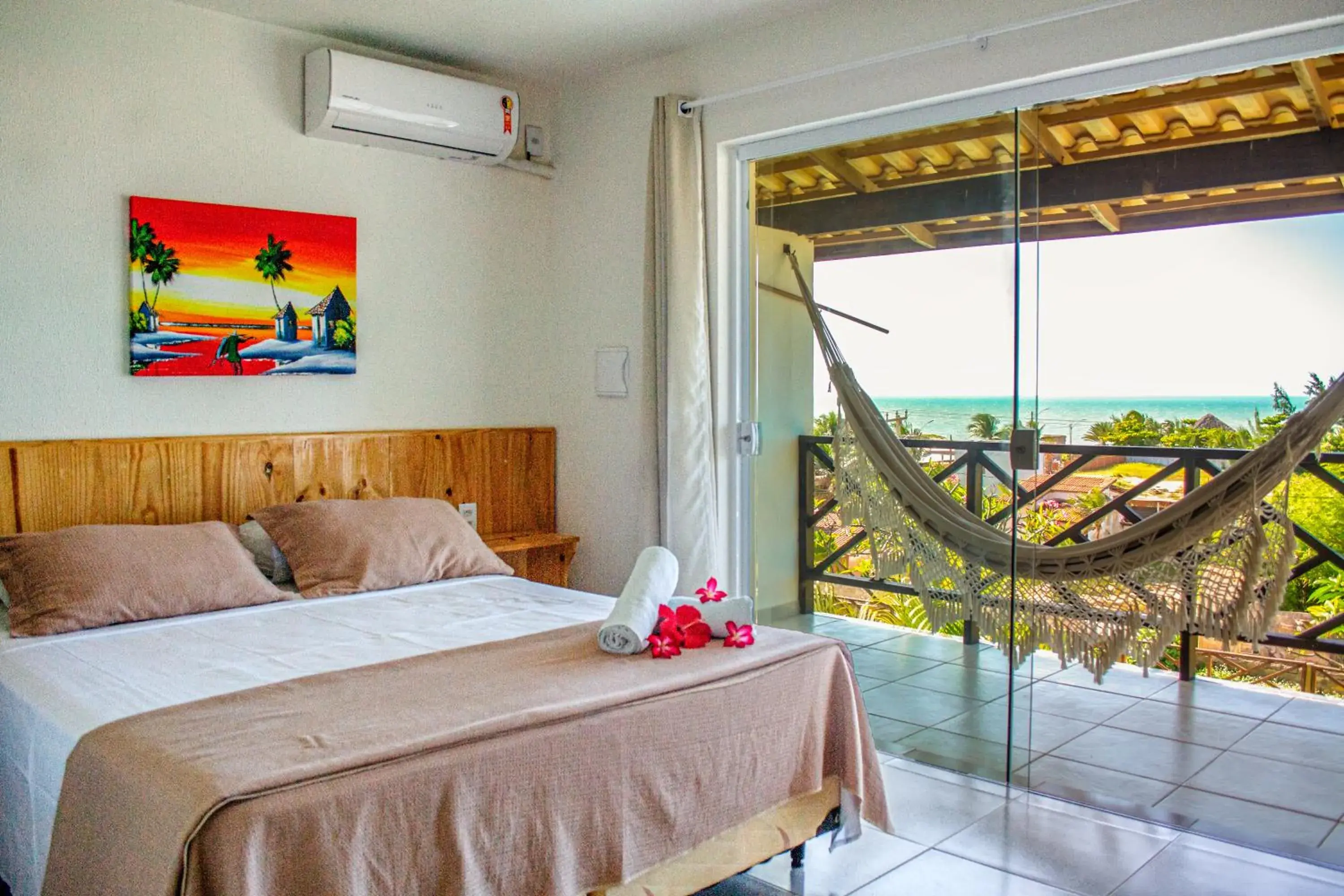 Deluxe Double Room with Balcony in Milano Hotel Pousada Canoa Quebrada Deluxe Double Room with Balcony in Milano Hotel Pousada Canoa Quebrada