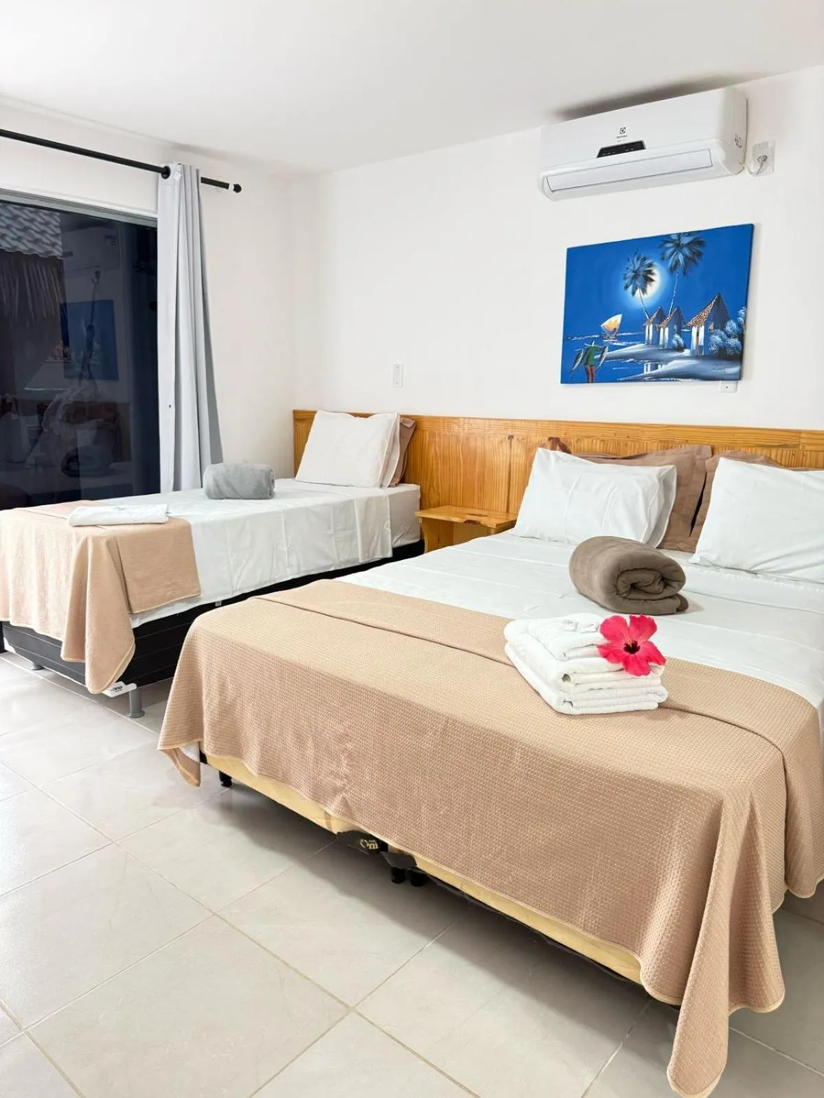 Bed in Milano Hotel Pousada Canoa Quebrada