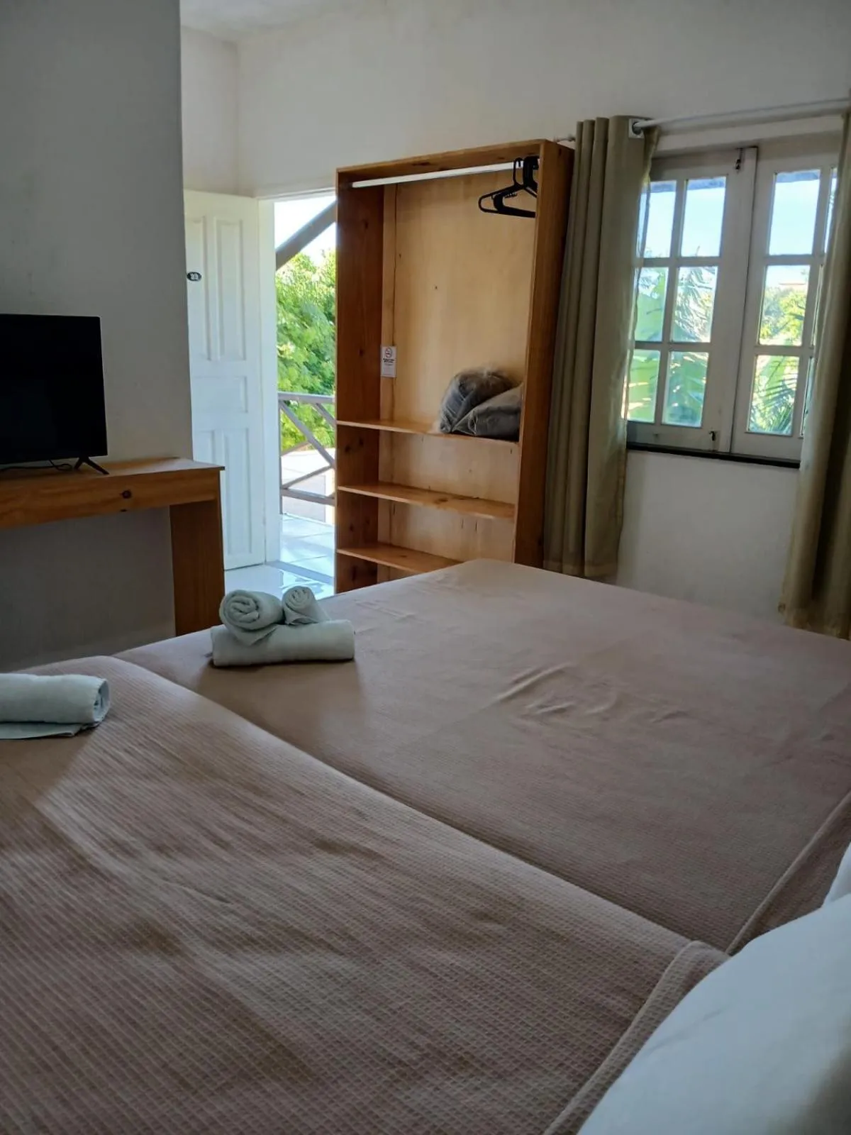 towels, Bed in Milano Hotel Pousada Canoa Quebrada