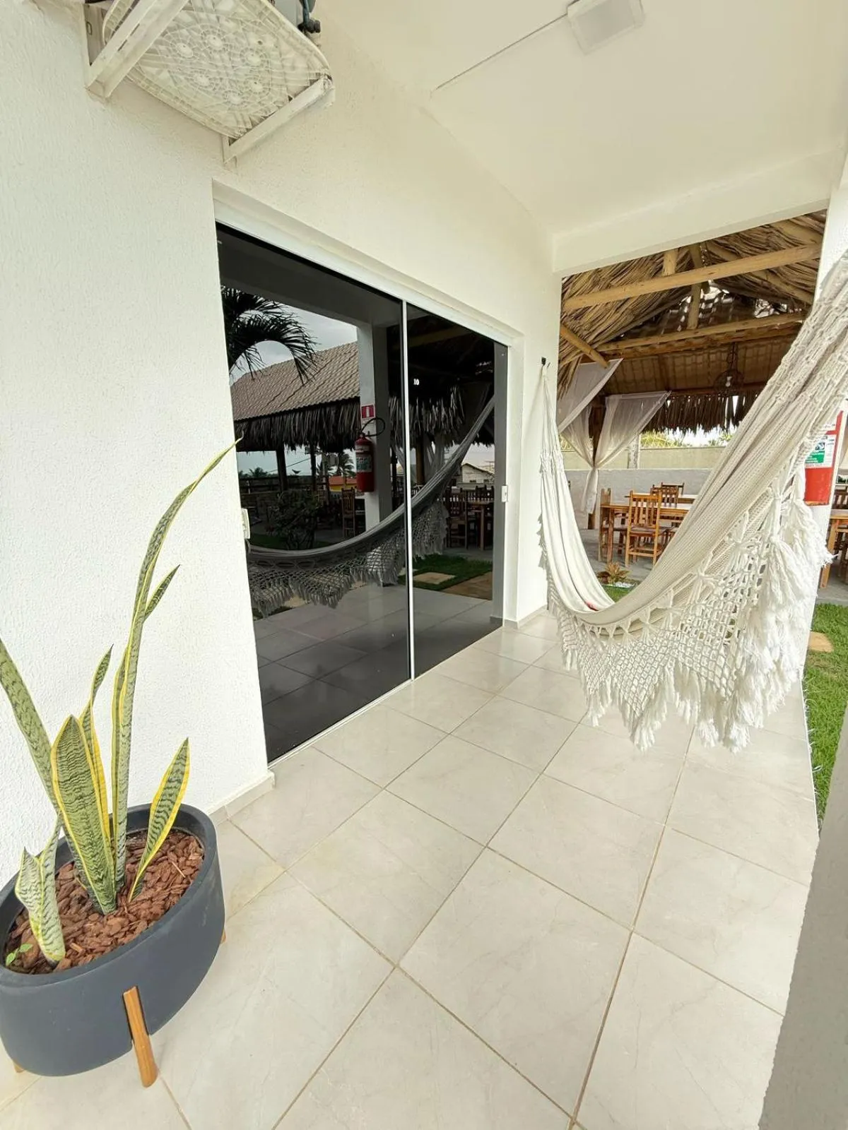 Patio in Milano Hotel Pousada Canoa Quebrada