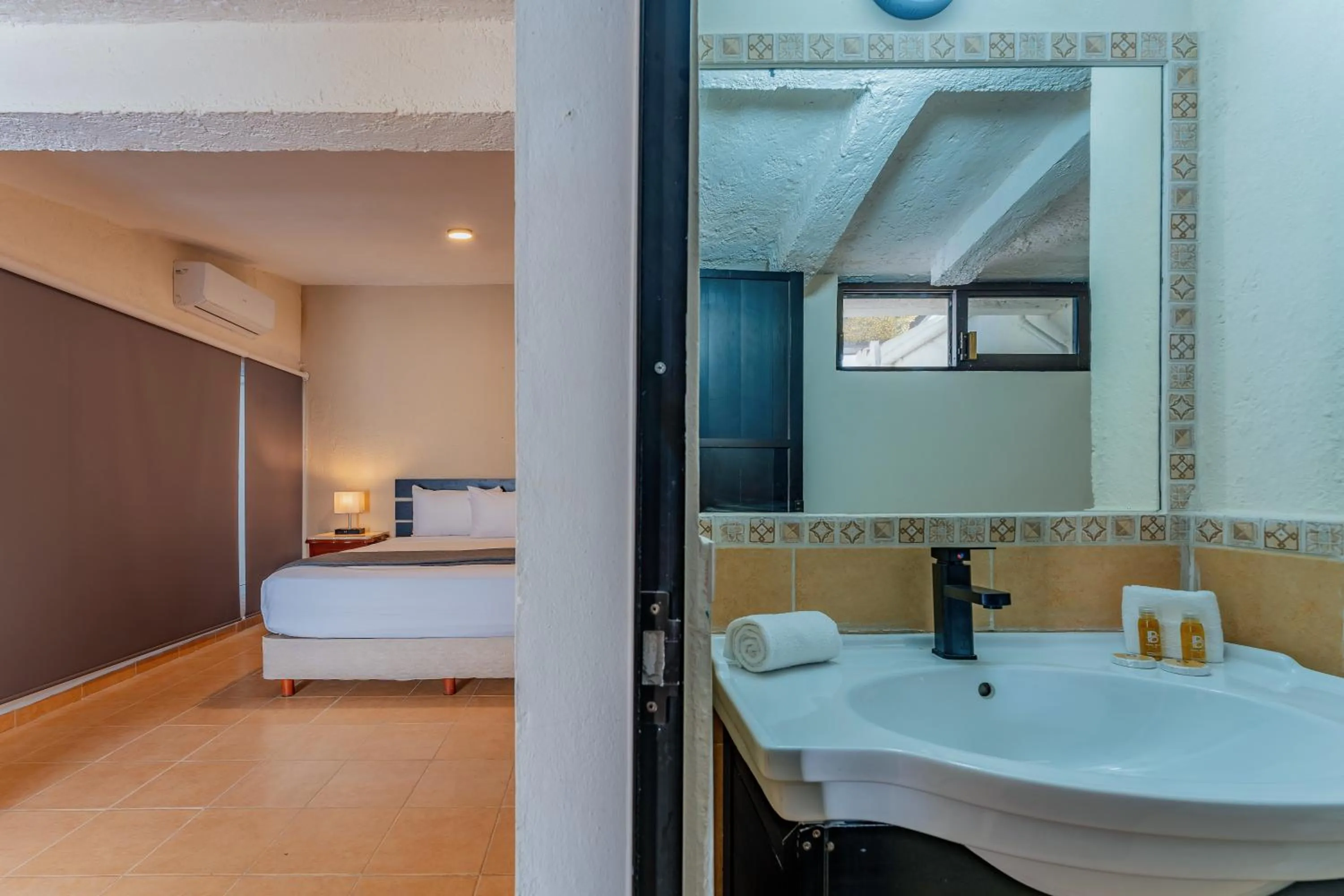 Bed in Hotel Brisas 5a AV, Playa del Carmen