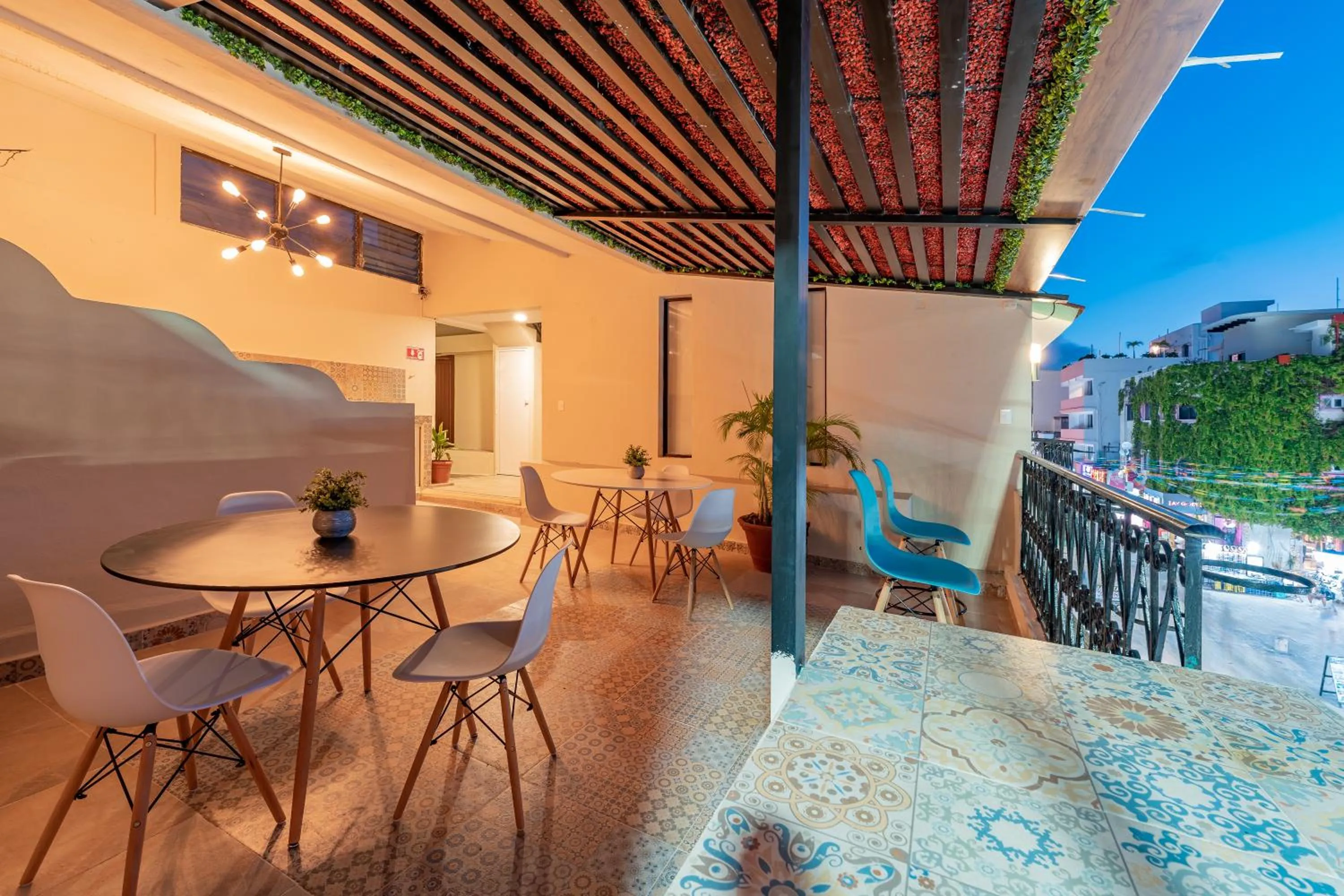 Balcony/Terrace in Hotel Brisas 5a AV, Playa del Carmen